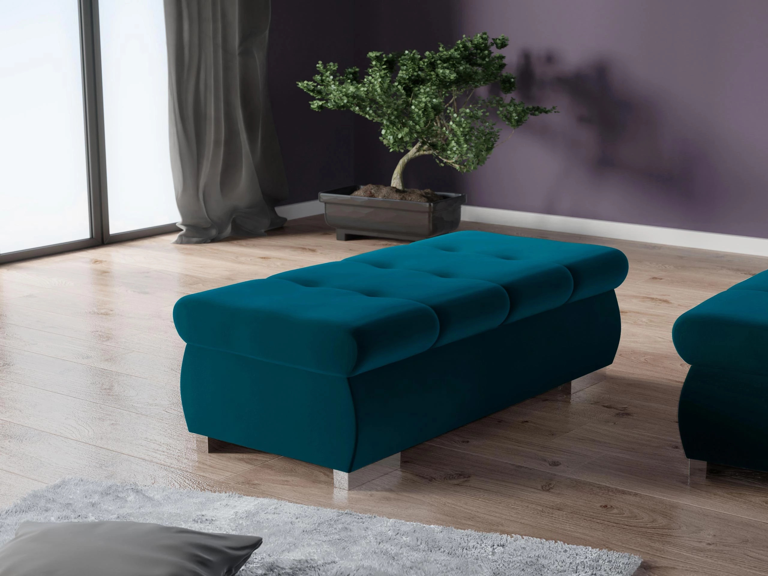 Upholstered bench Comfivo Nitor I (Venus Velvet 2911)