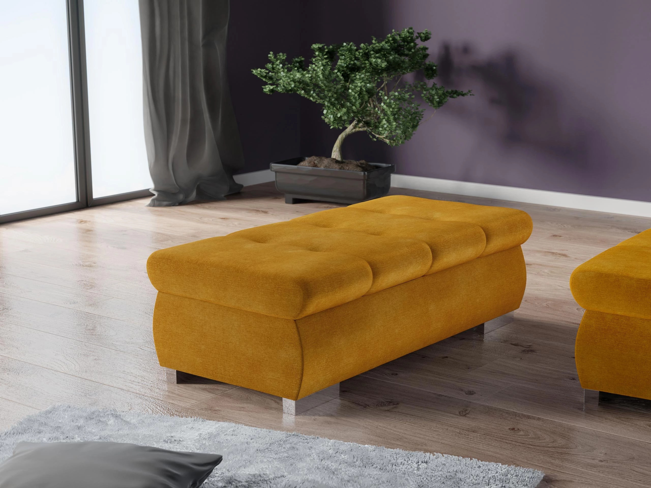 Upholstered bench Comfivo Nitor I (Wave 05)