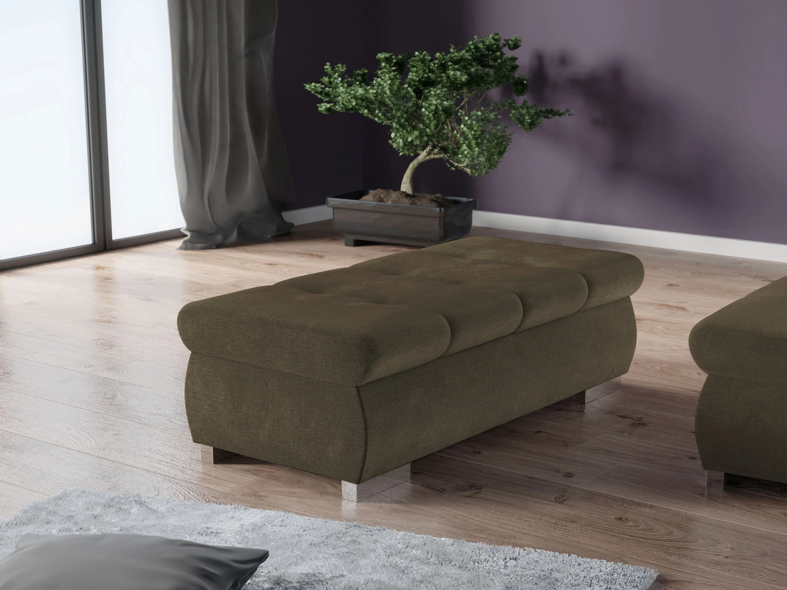 Upholstered bench Comfivo Nitor I (Wave 09)