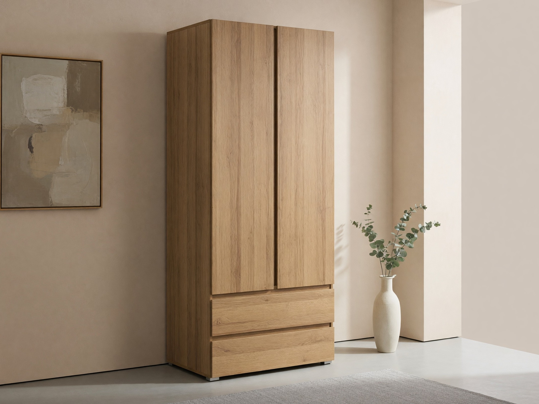 Wardrobe Cirdora 101 (Riviera oak)