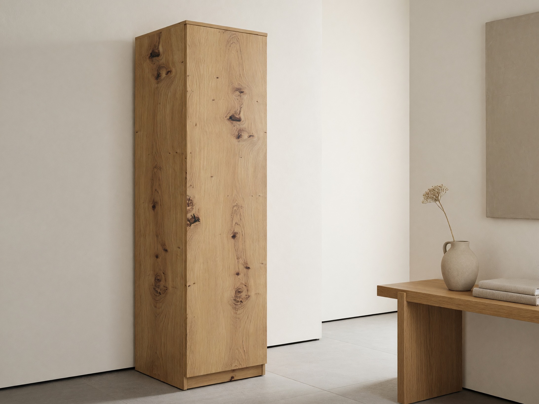 Wardrobe Elbvelu 118 (Artisan oak)