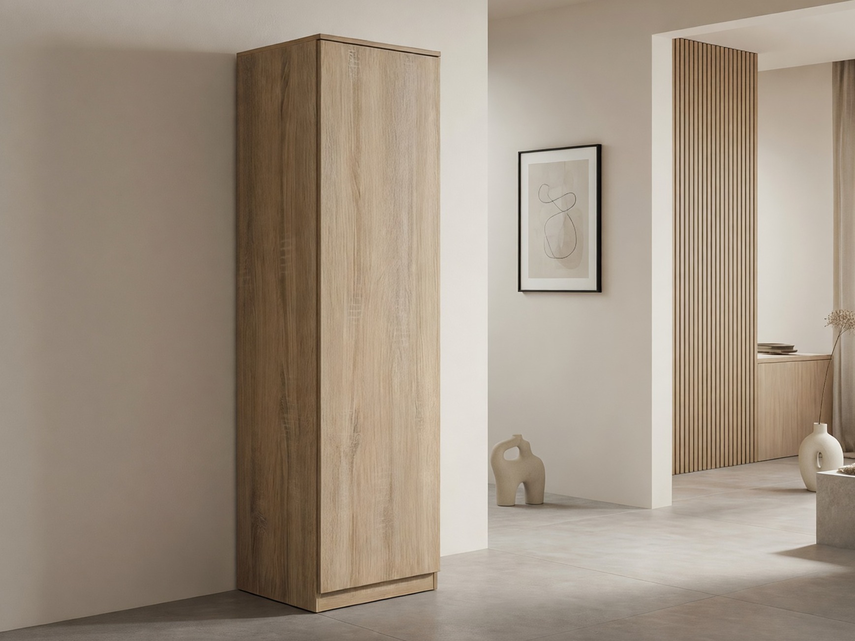 Wardrobe Elbvelu 118 (Sonoma oak)