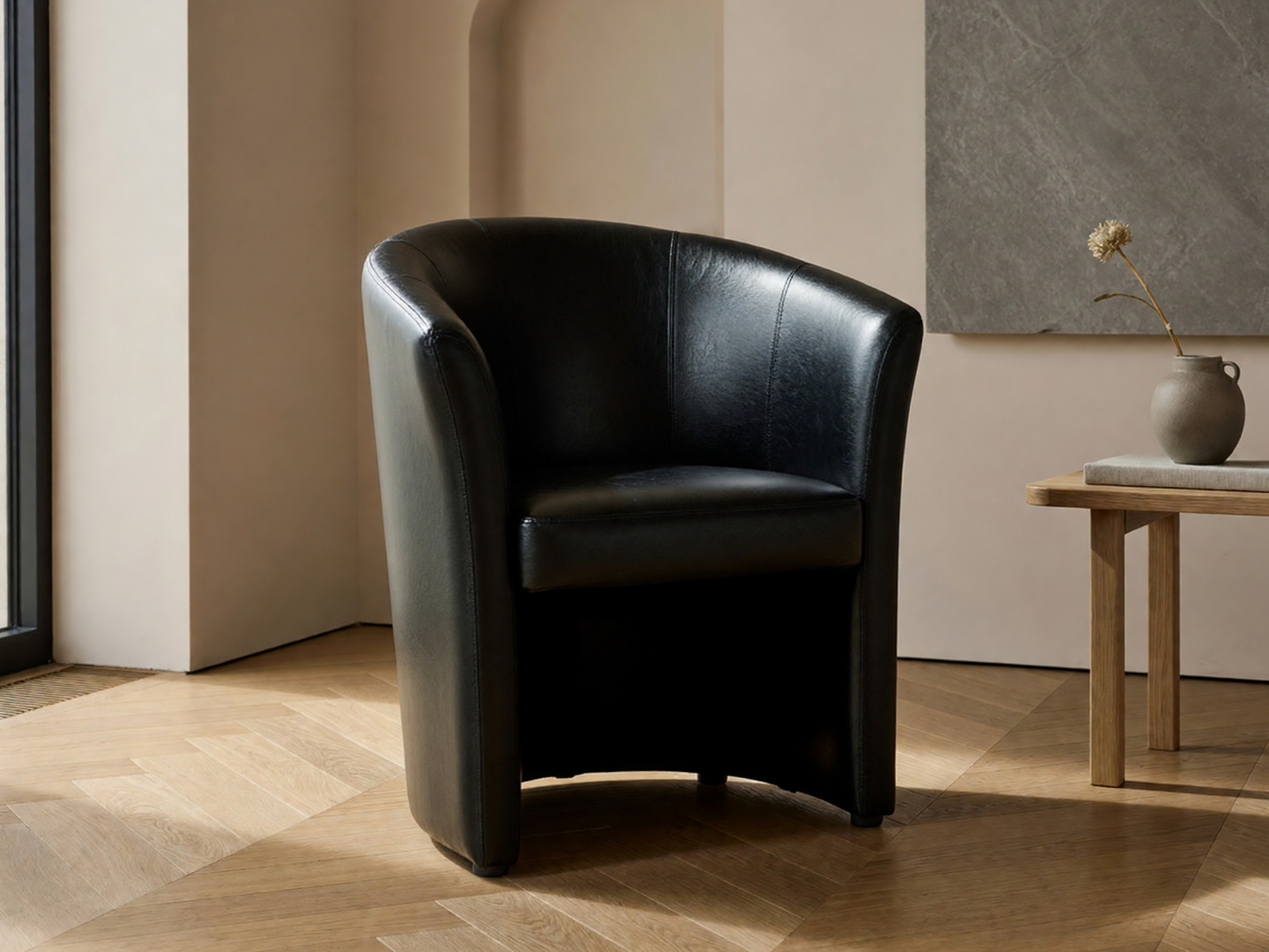 Armchair Detroit 854 (Black)
