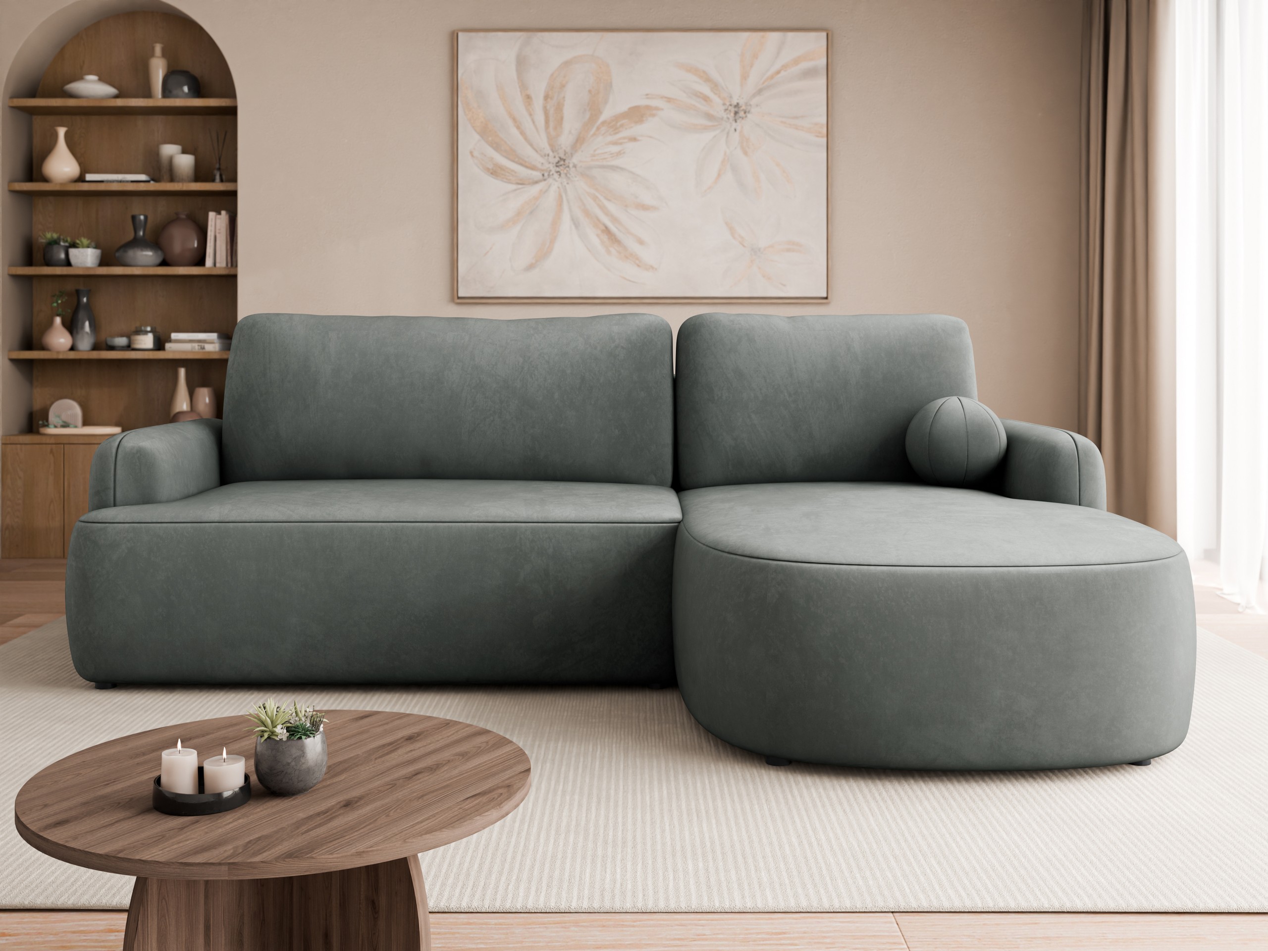 Corner sofa Comfivo Popis (Magic Velvet 2217)