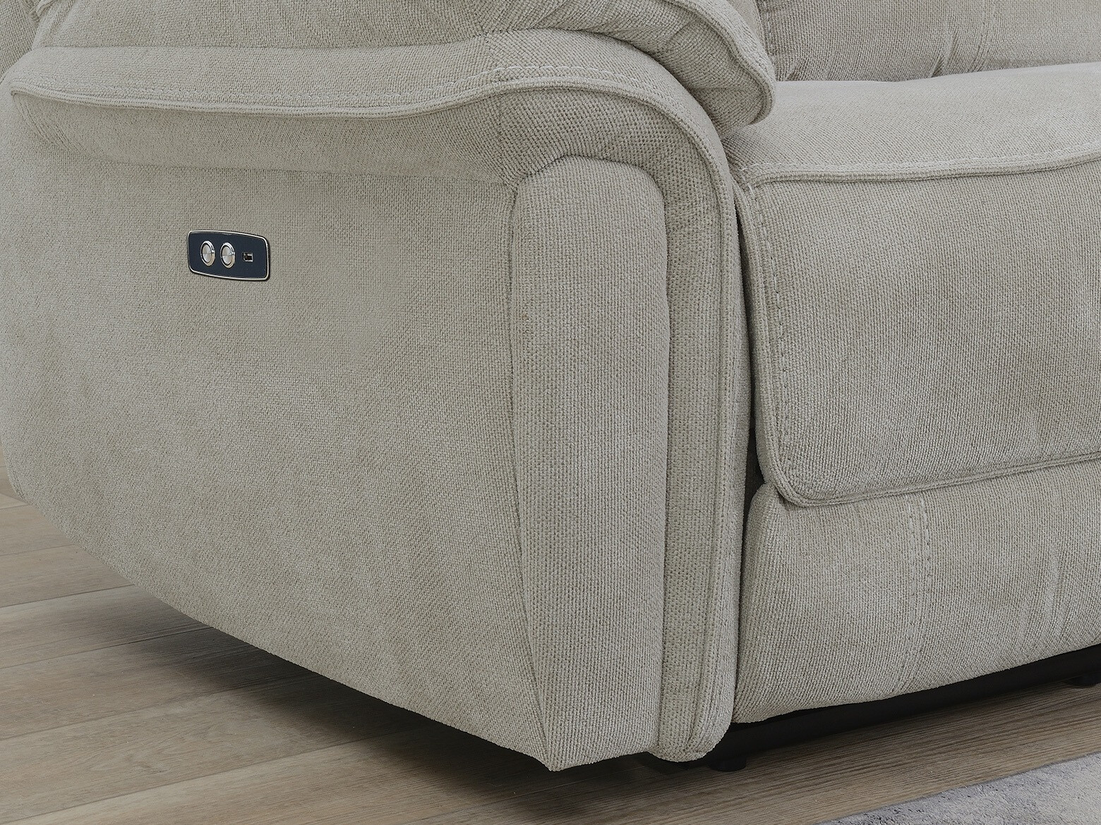 Recliner sofa Orlevae 102 (Beige)