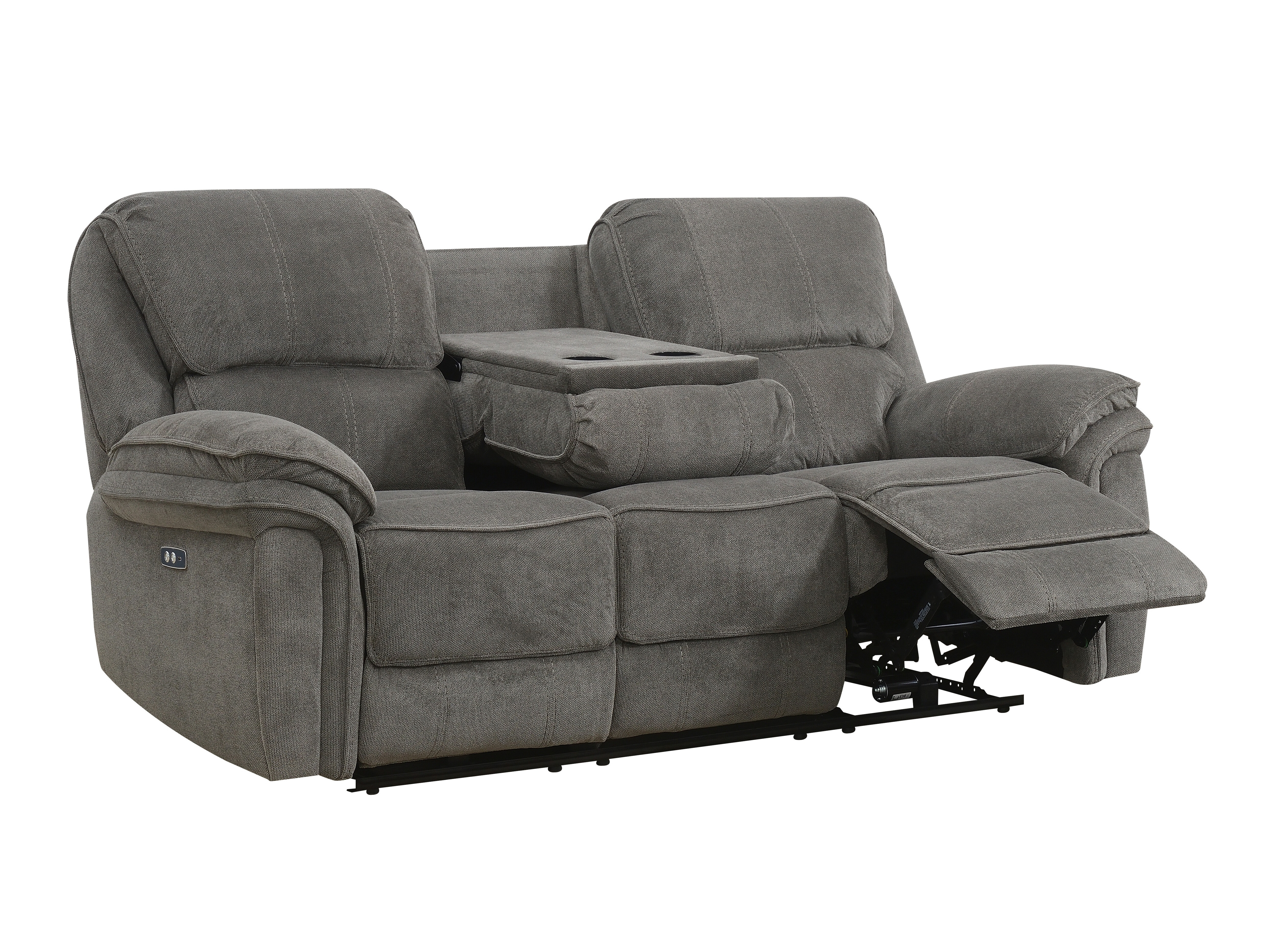 Sofa recliner Orlevae 102 (Dark grey)