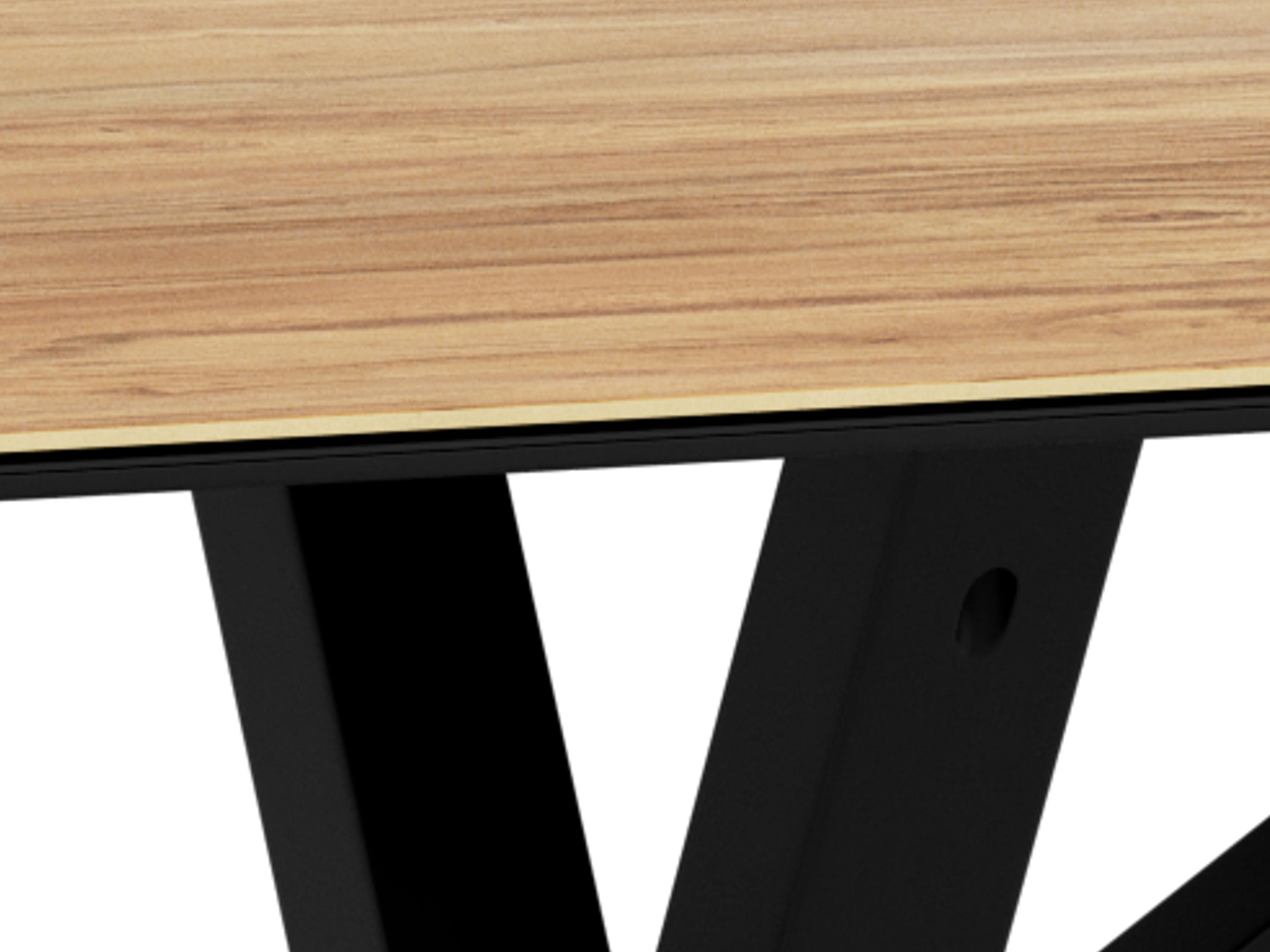 Table Norsica 394 (Wild oak + Black)
