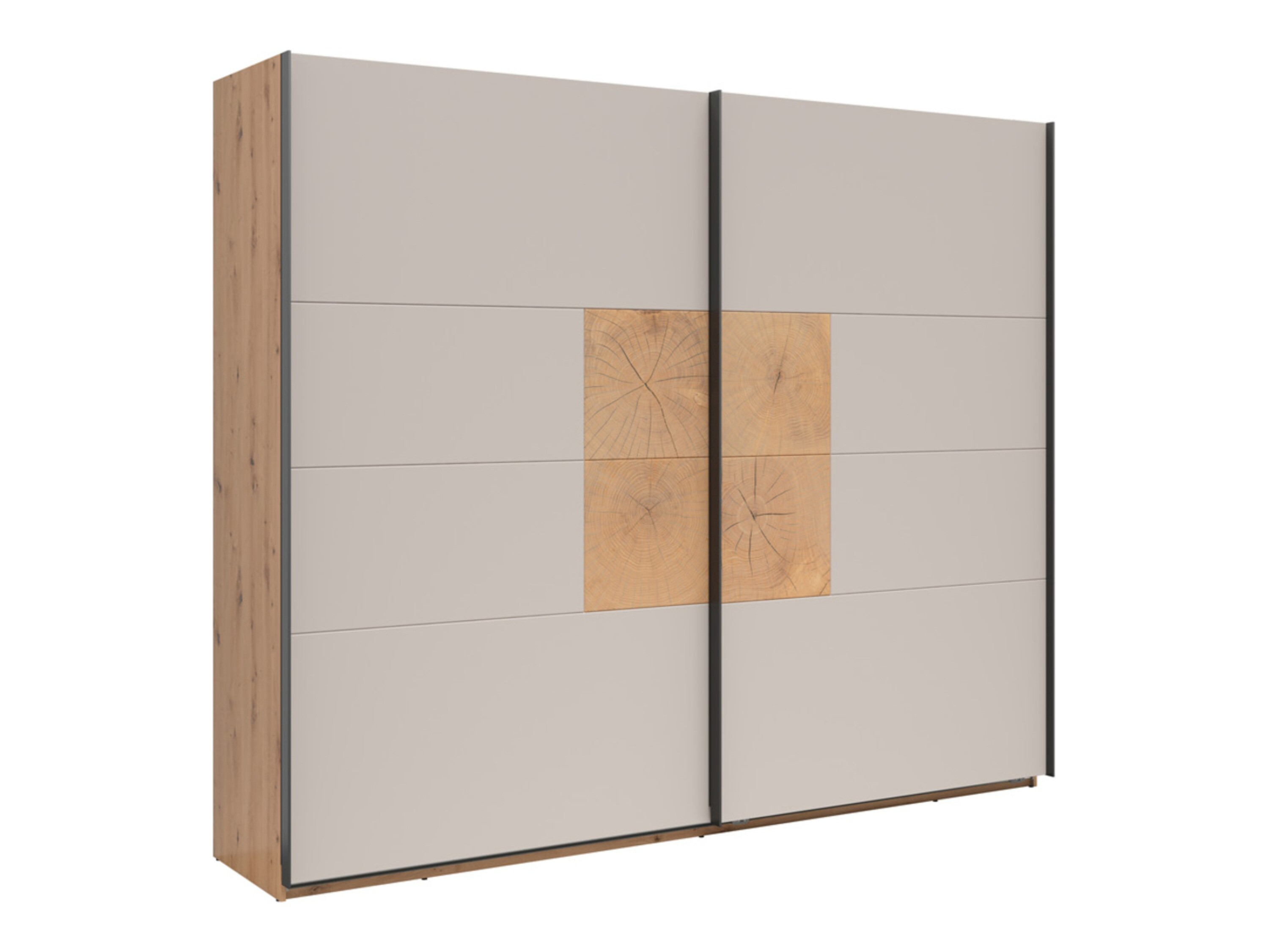 Wardrobe Livcali 103 (Artisan oak + Cashmere)