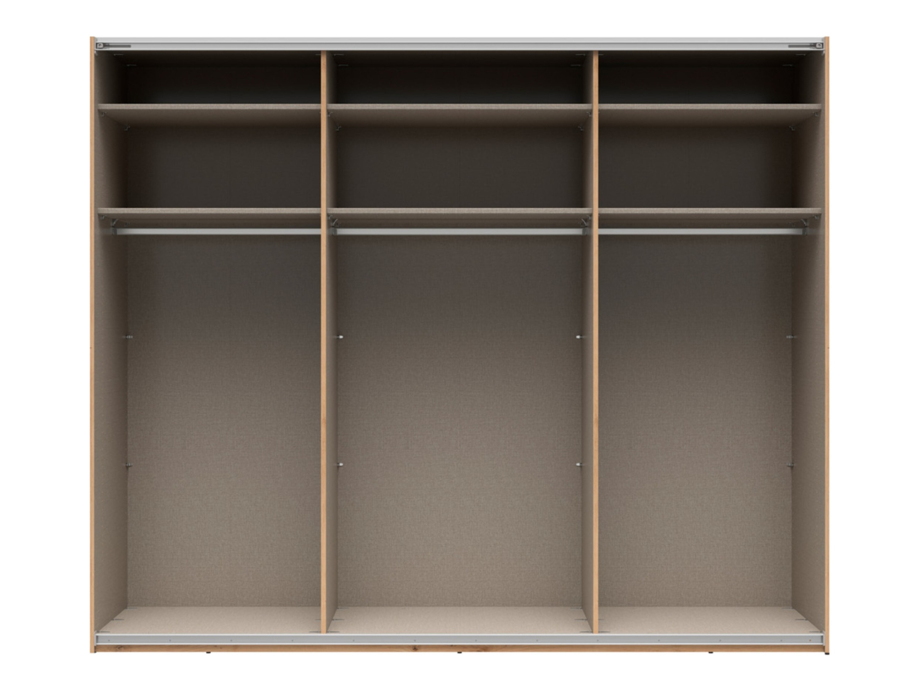 Wardrobe Livcali 103 (Green + Artisan oak)