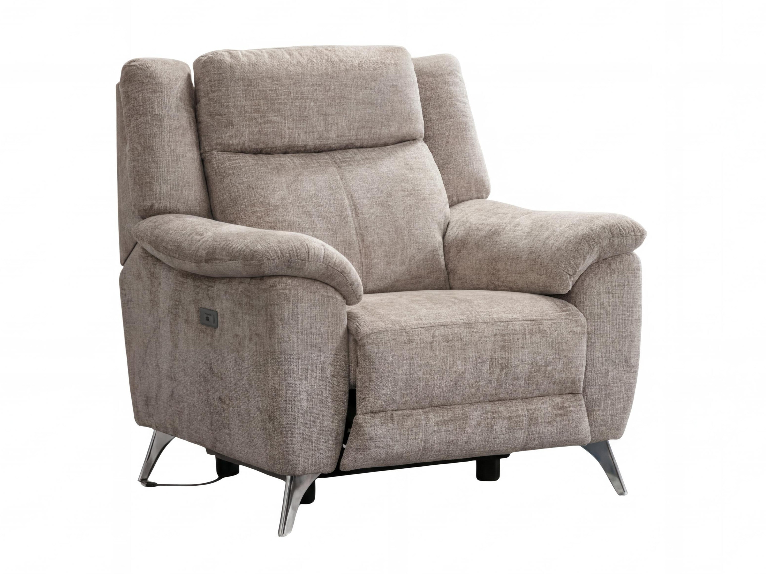Recliner armchair Anaheim 106 (Light brown)