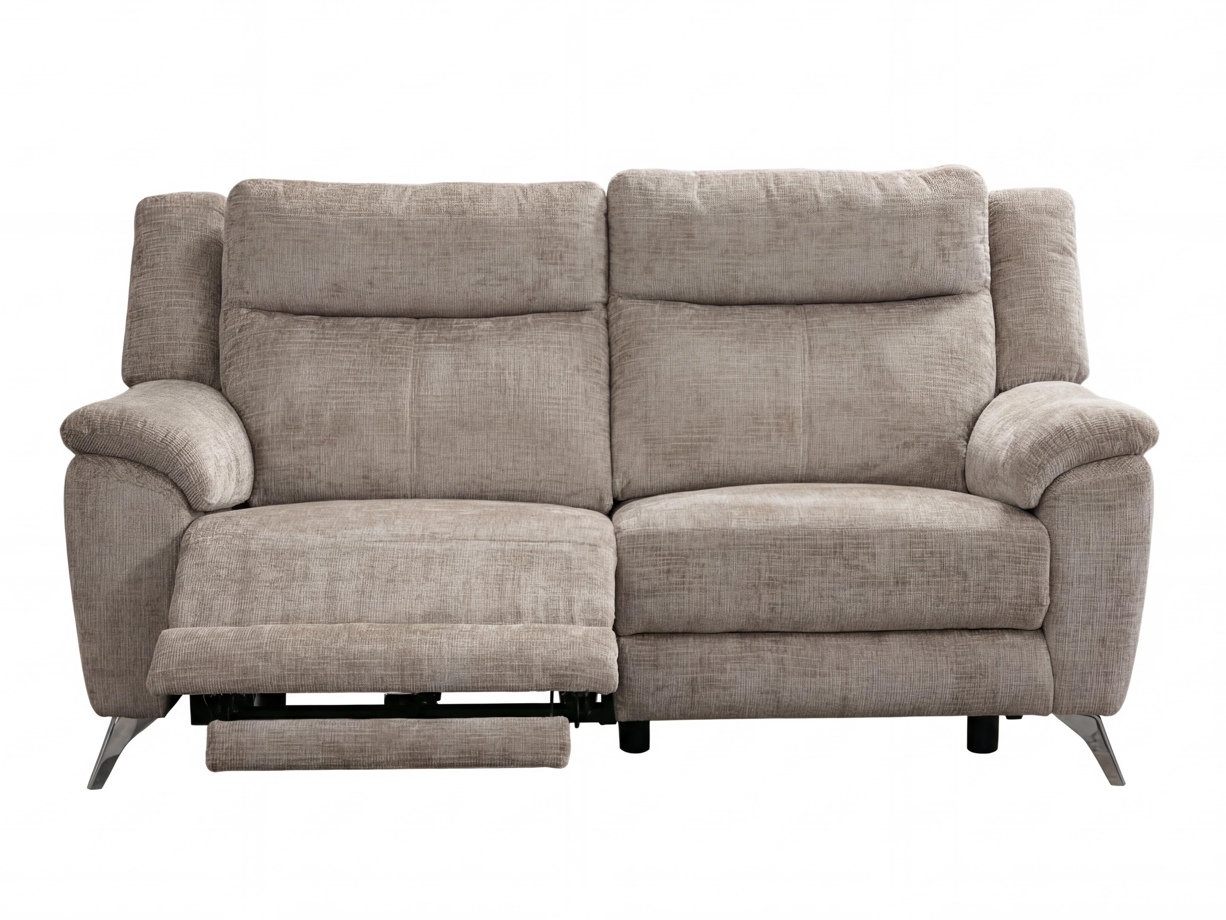 Recliner sofa Anaheim 108 (Light brown)