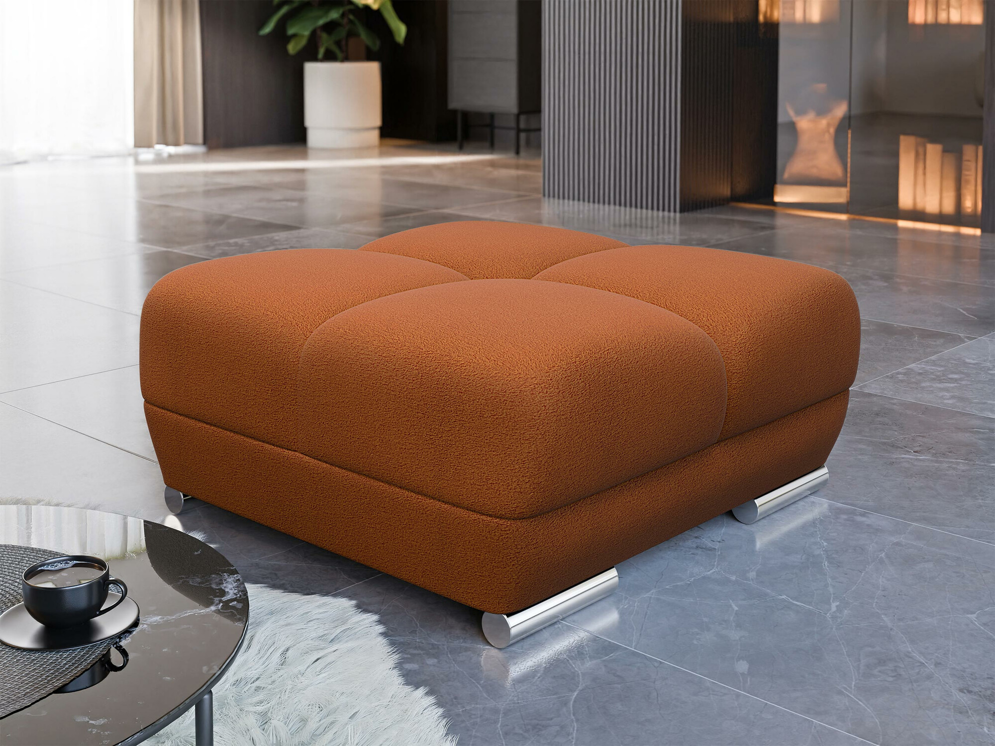 Upholstered bench SI167 with damaged packaging