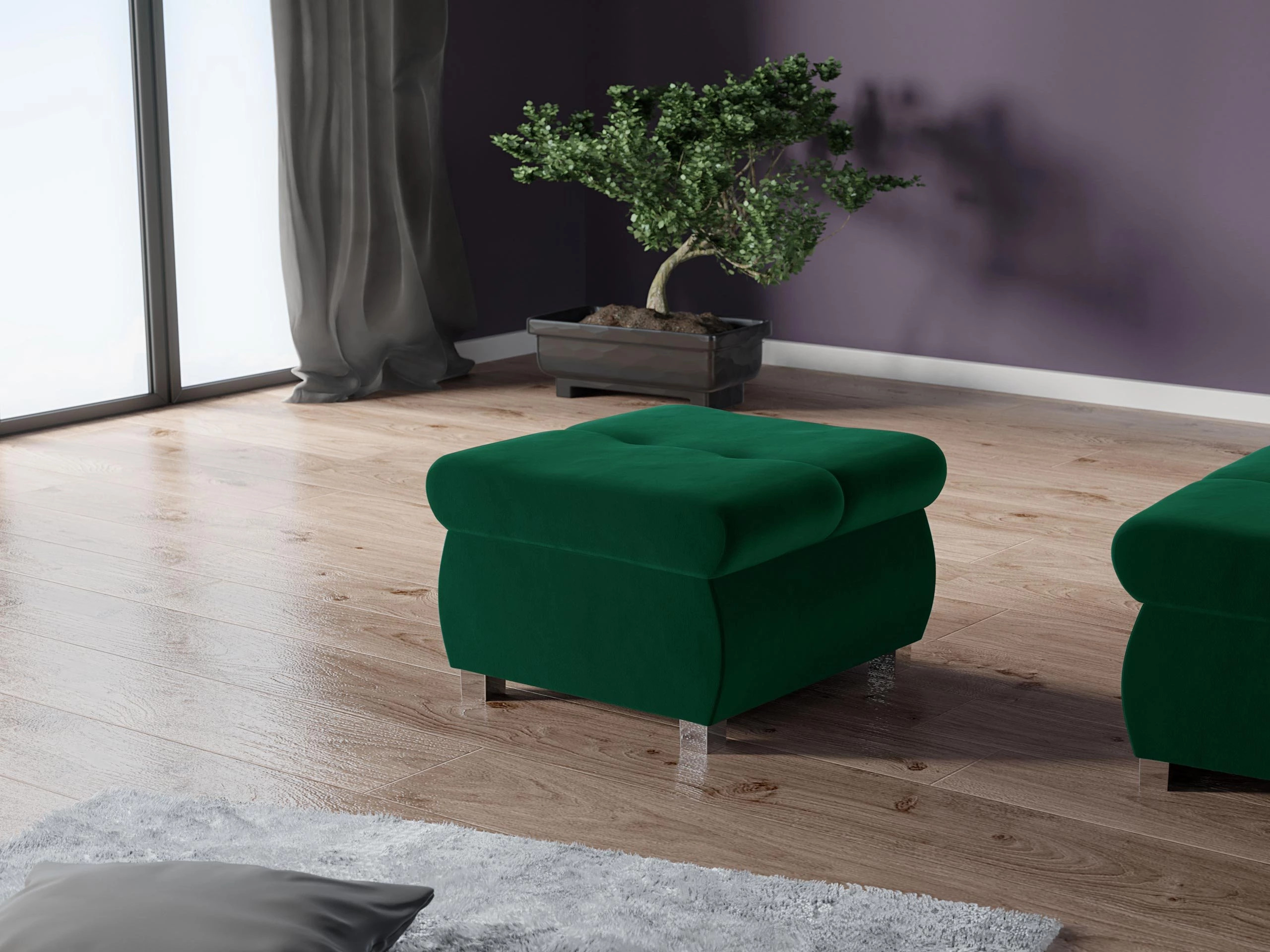 Ottoman Comfivo Nitor (Magic Velvet 2225)