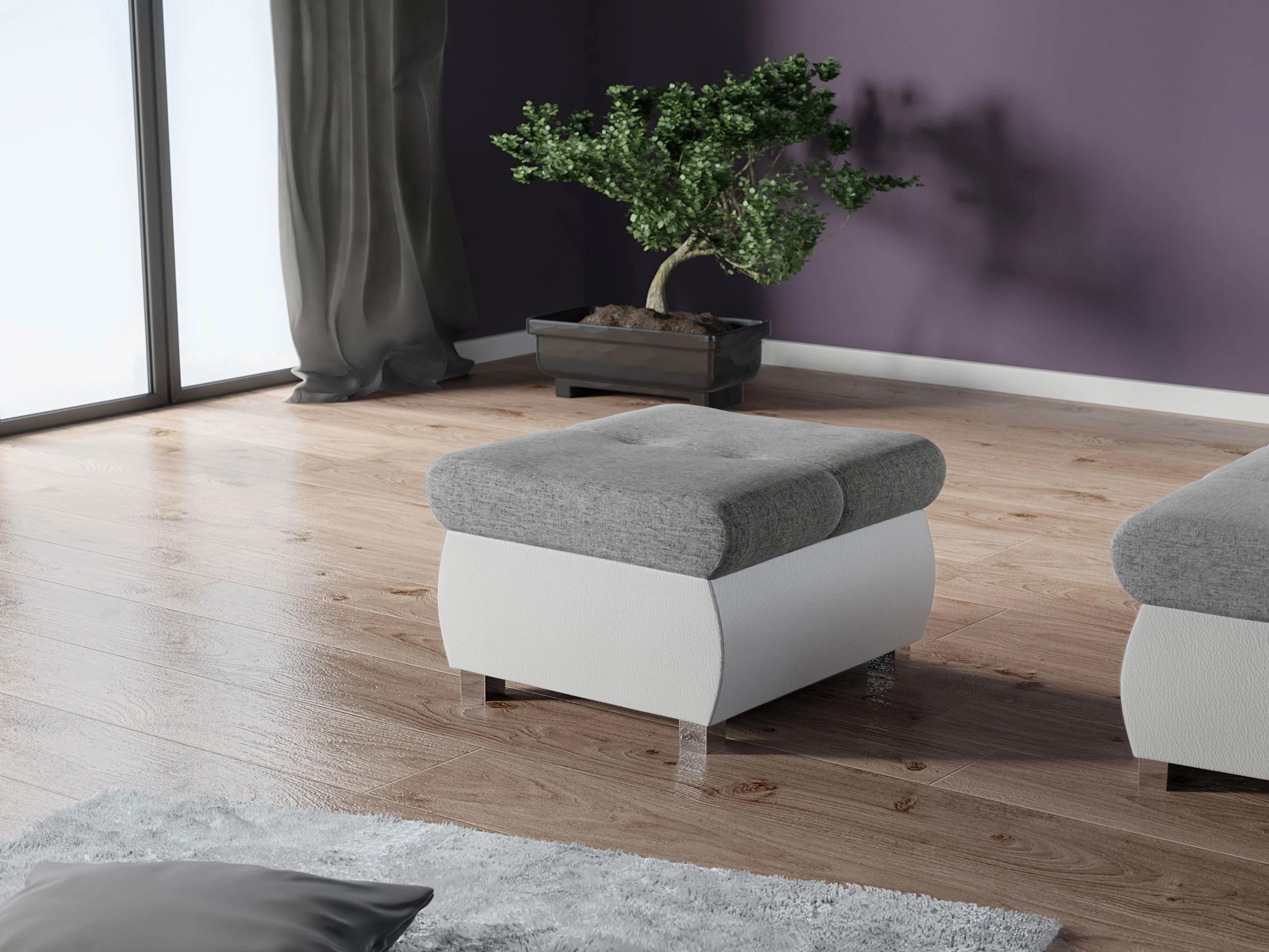 Ottoman Comfivo Nitor (Soft 017 + Soul 17)