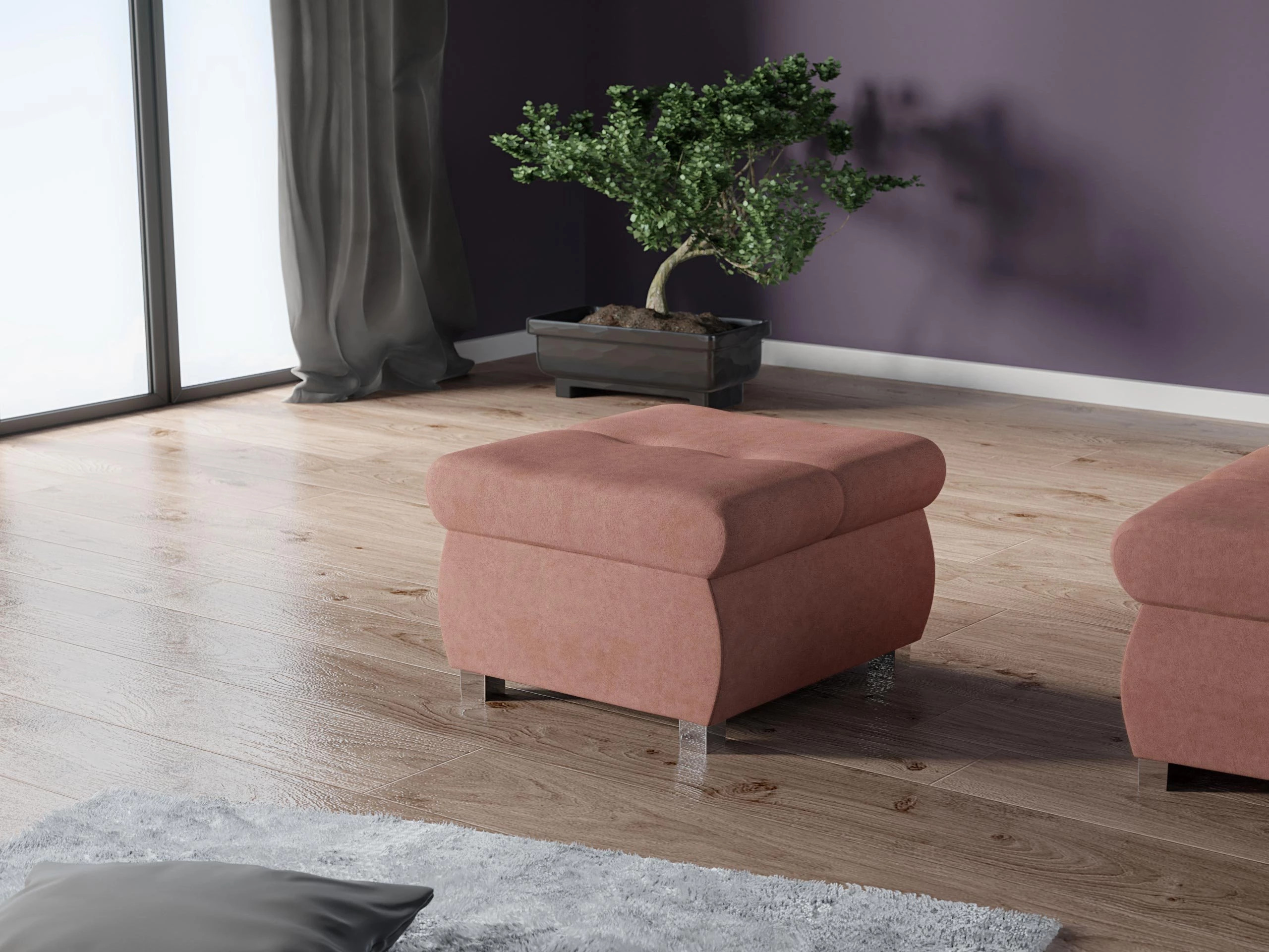 Ottoman Comfivo Nitor (Uttario Velvet 2955)