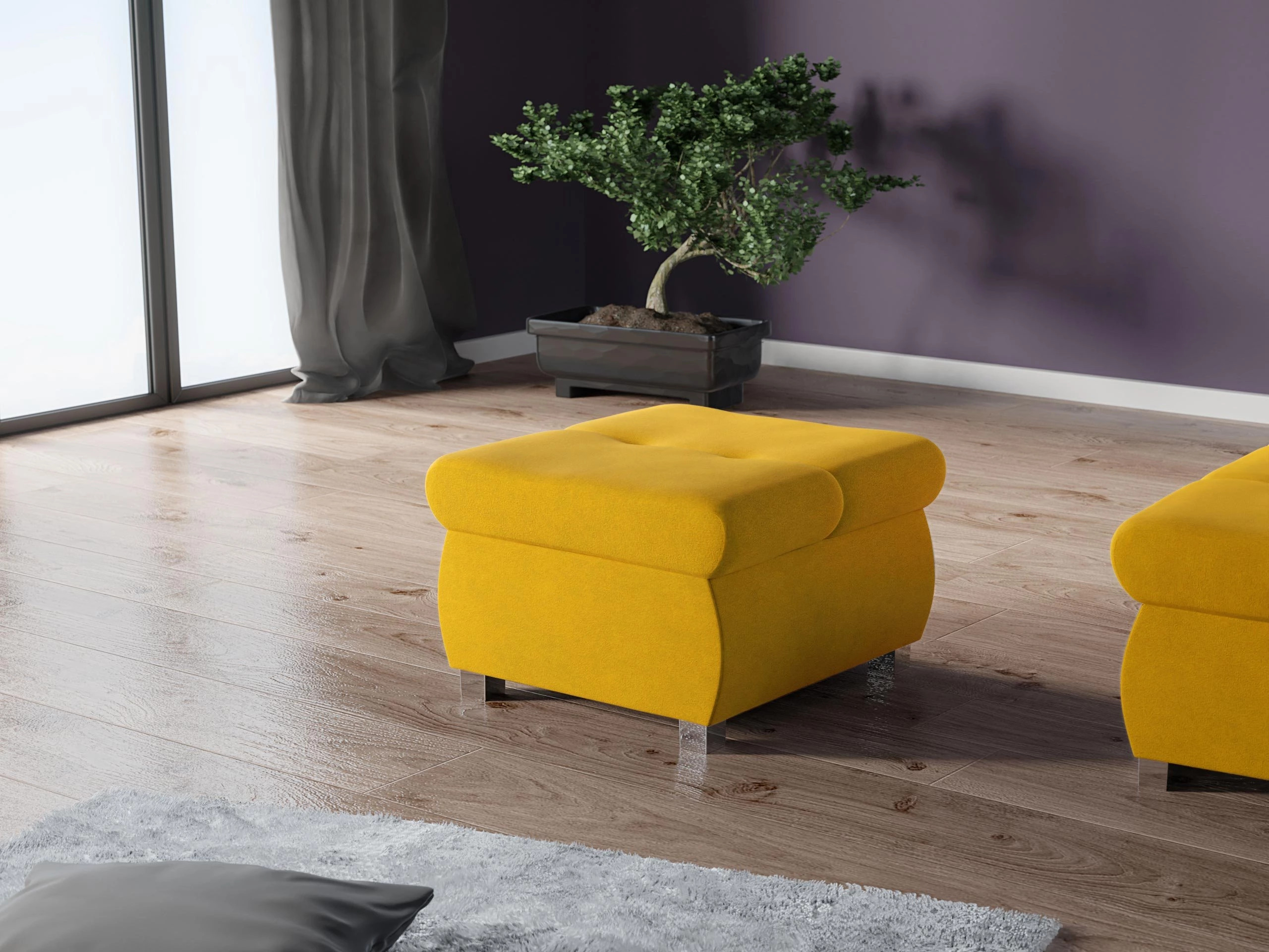 Ottoman Comfivo Nitor (Uttario Velvet 2959)