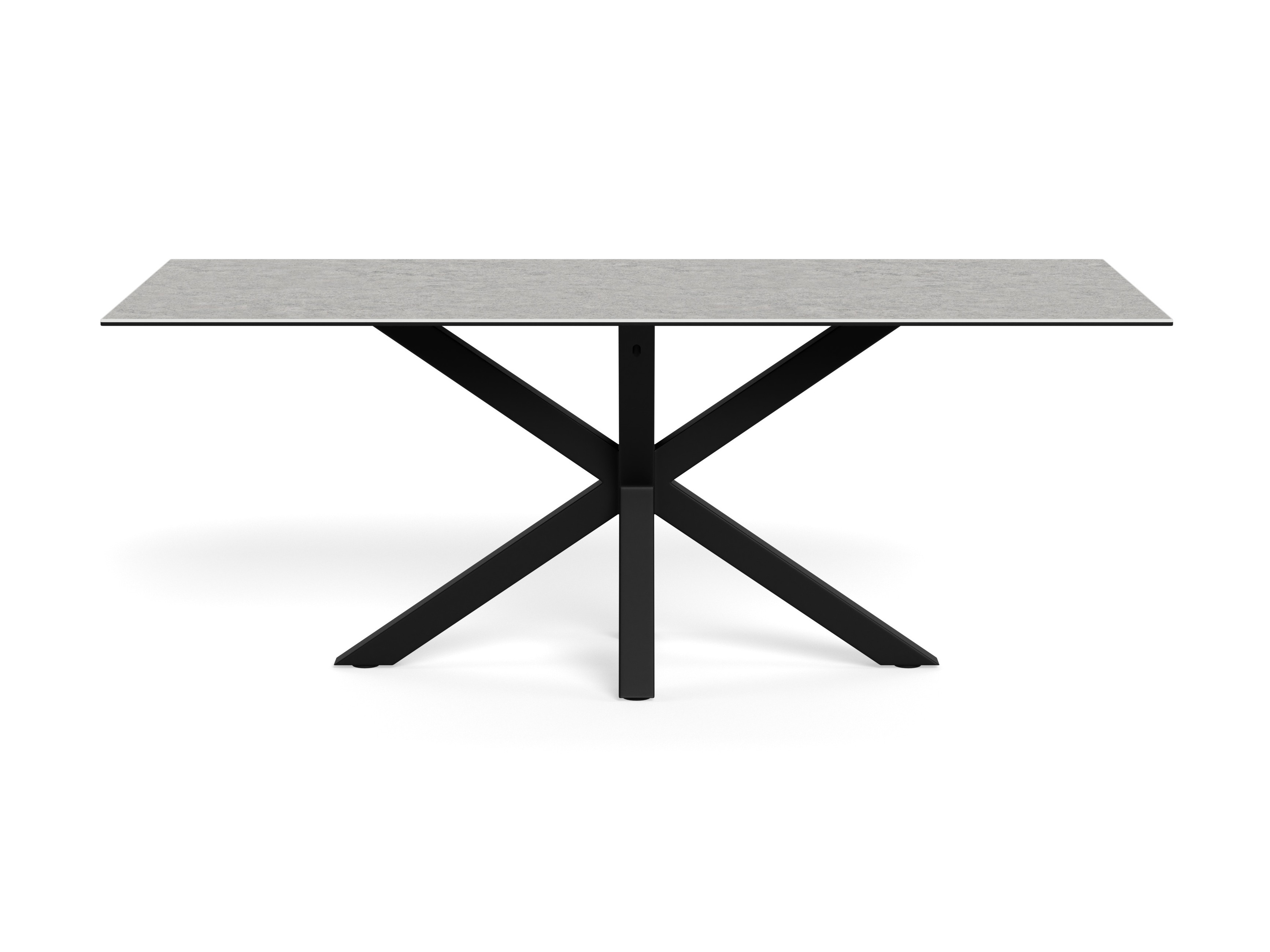 Table Norsica 394 (Light grey + Black)