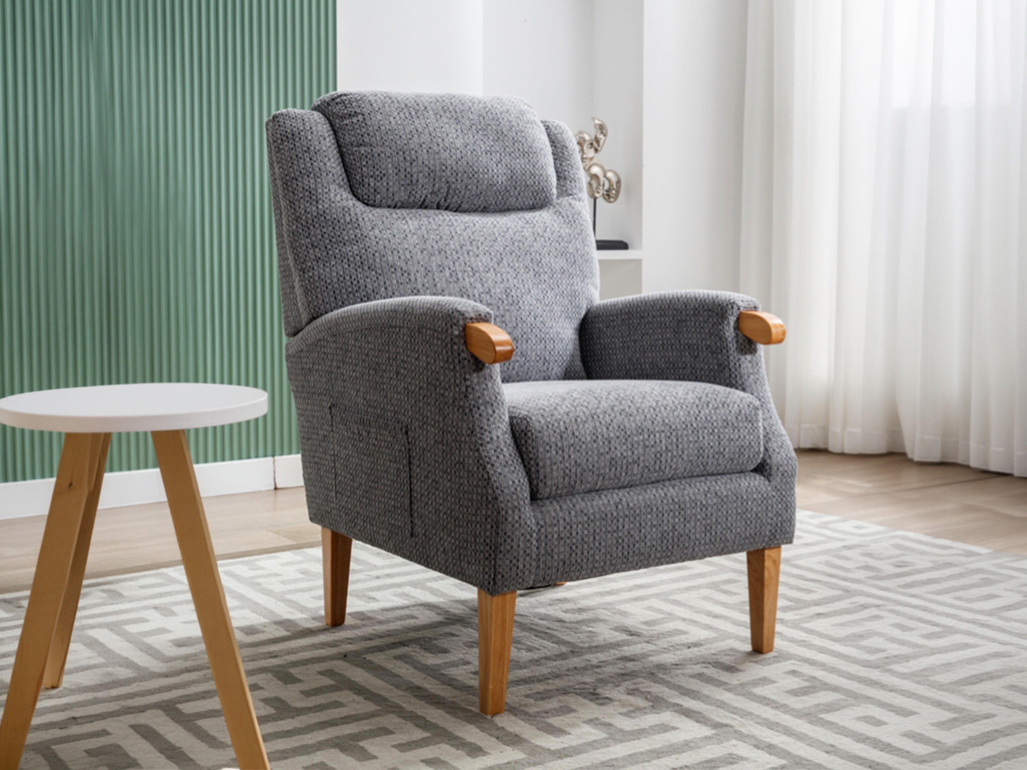 Armchair Anaheim 109 (Dusty blue)