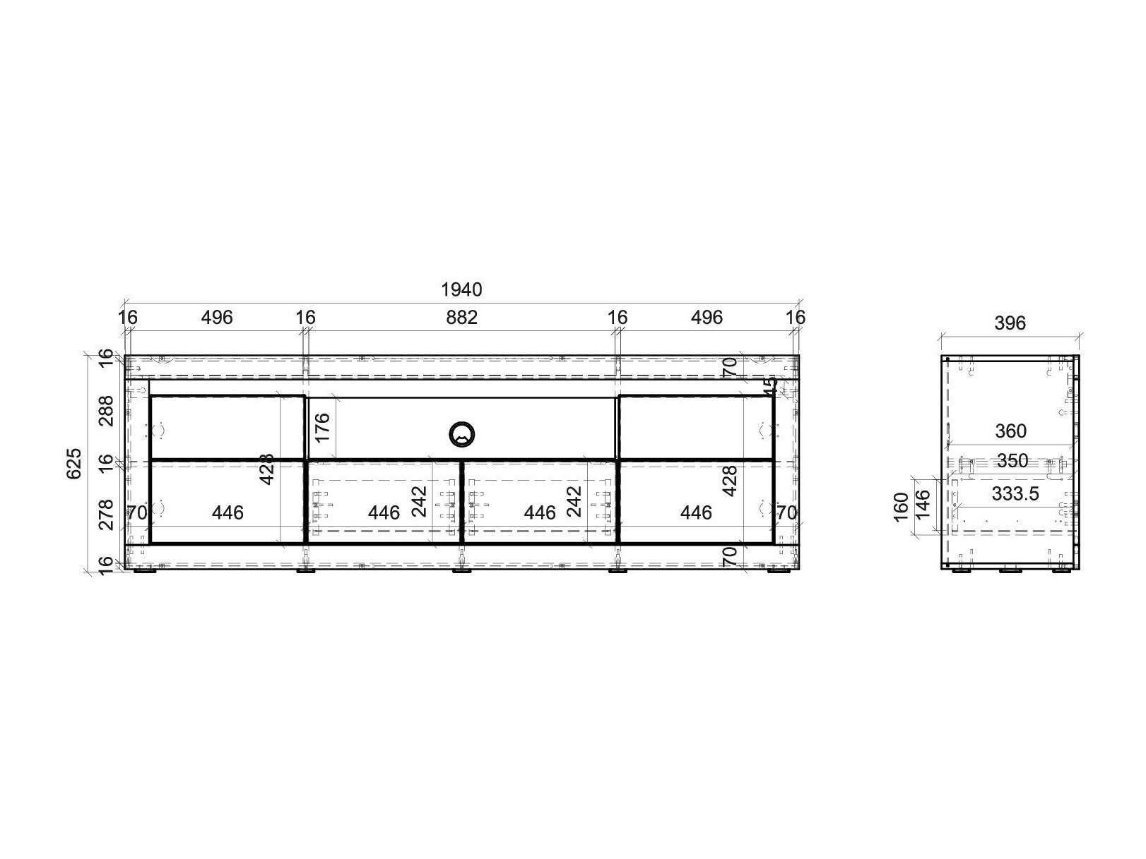 Living room set Ophtola 121 (Left)