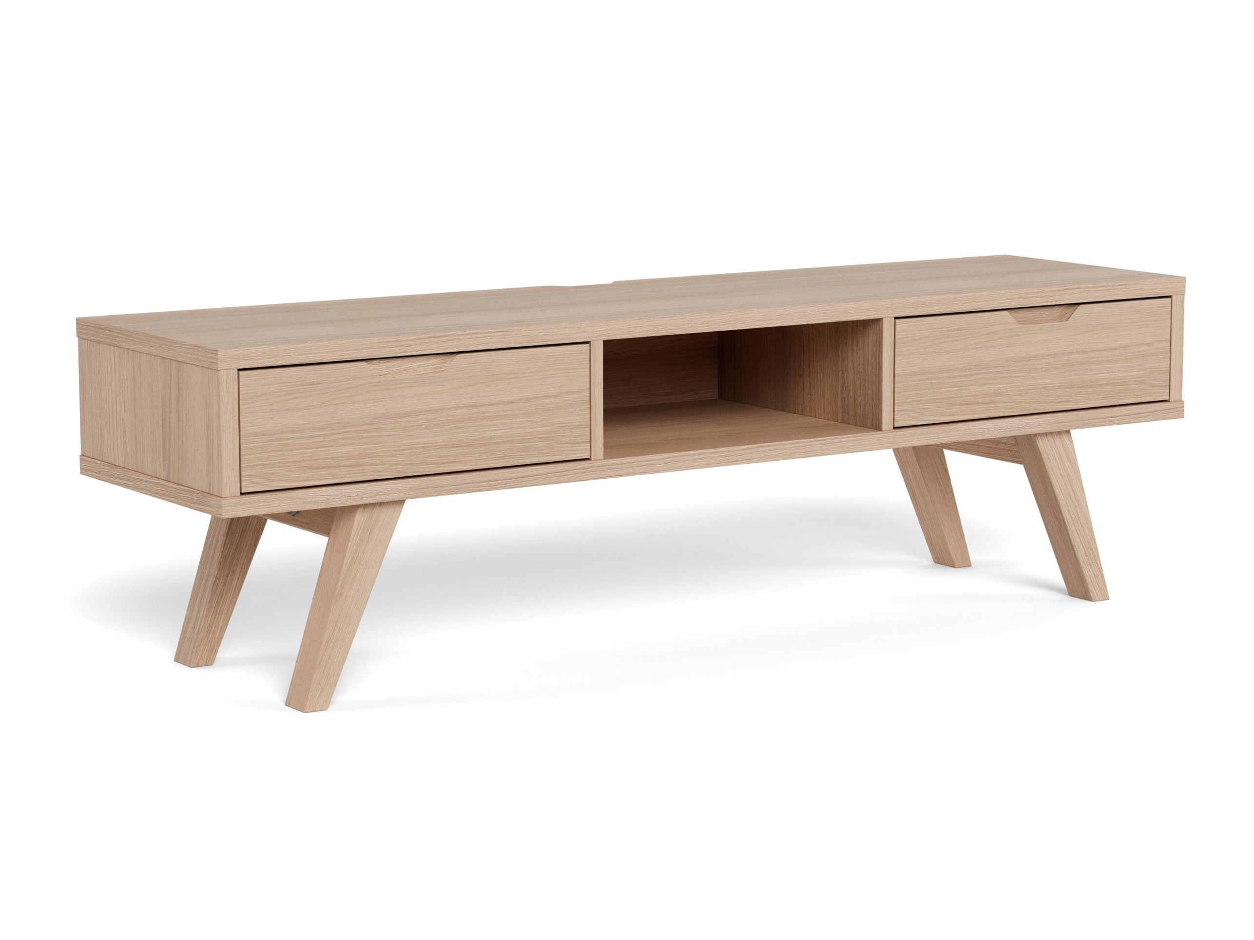 TV stand Norsica Albene 110 (Bleached oak)