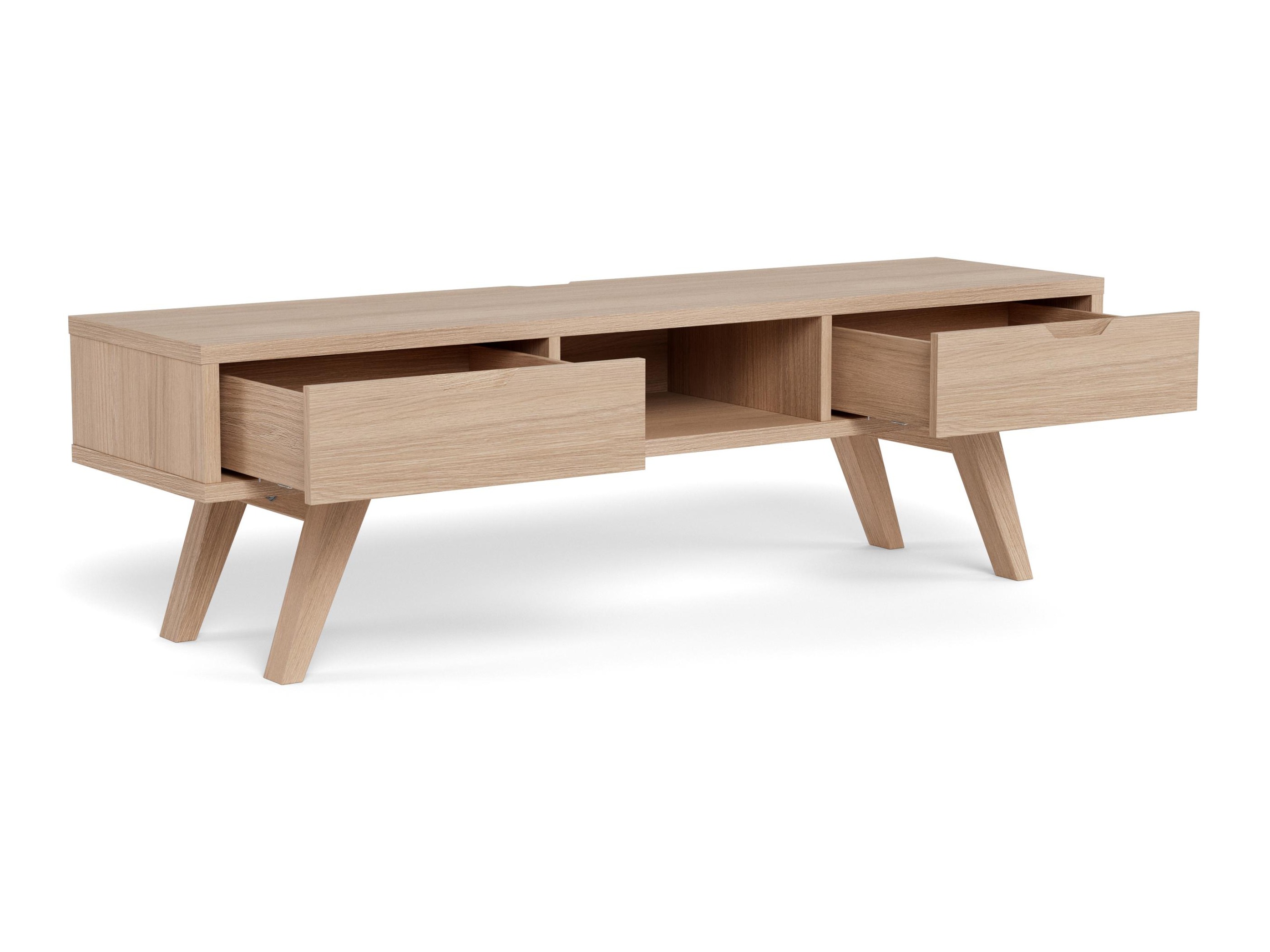 TV stand Norsica Albene 110 (Bleached oak)