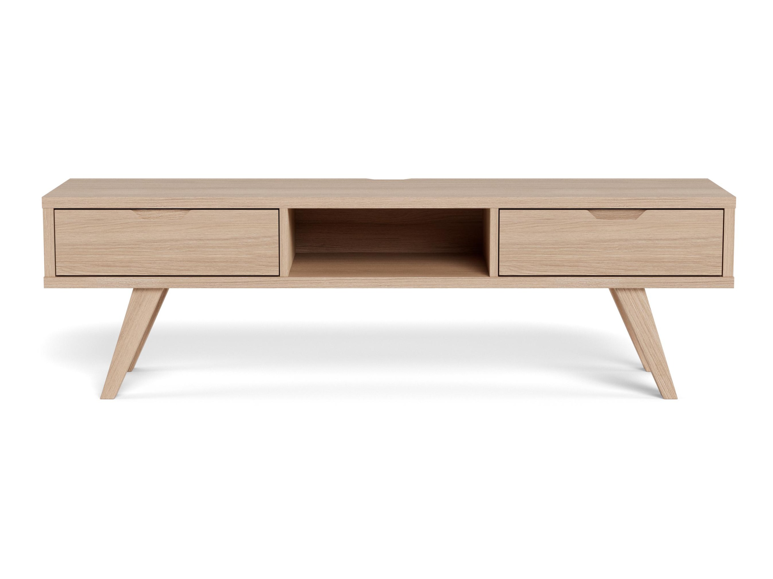 TV stand Norsica Albene 110 (Bleached oak)