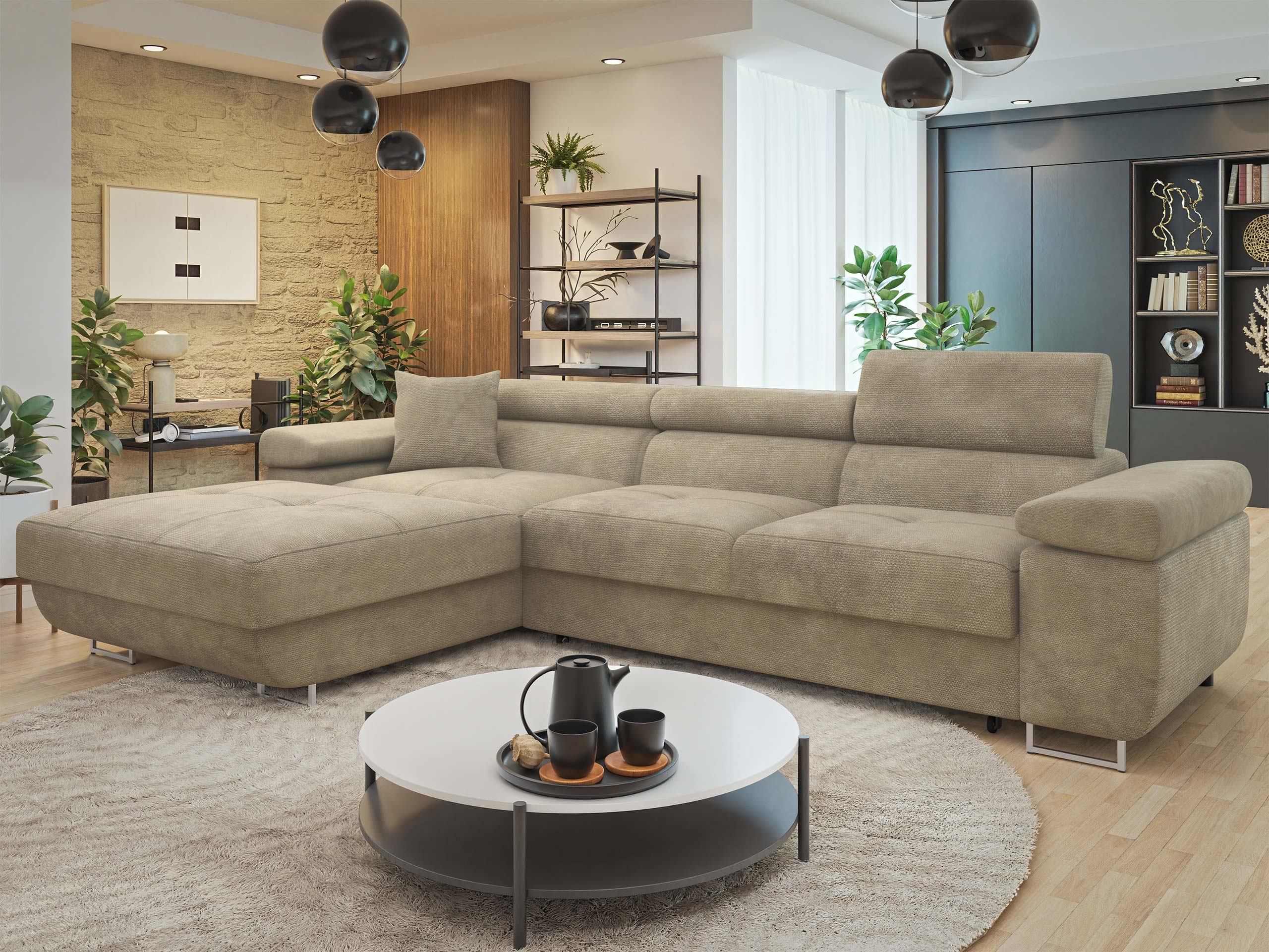 Corner sofa Comfivo Vinetum II (Lumo 30)