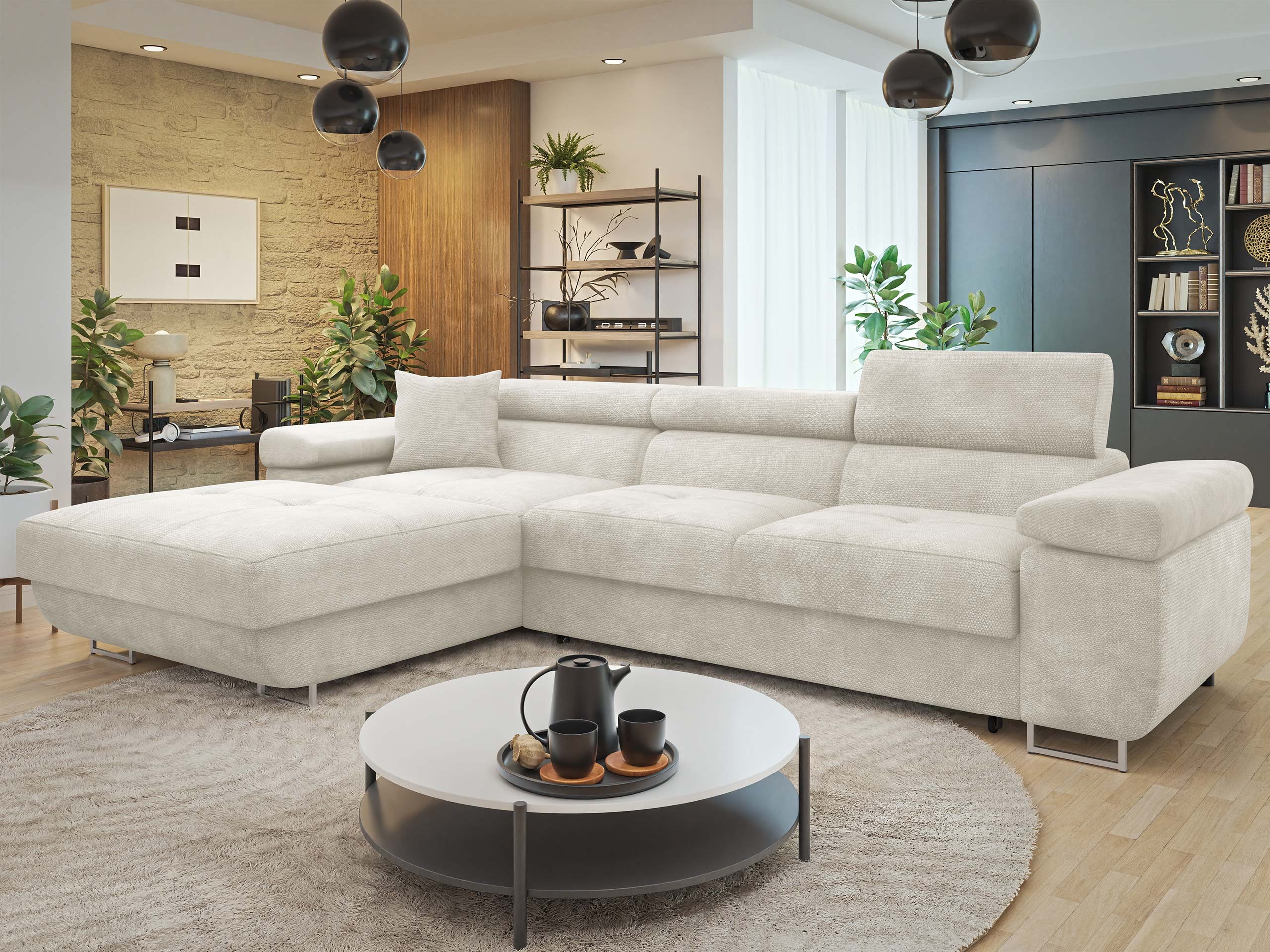 Corner sofa Comfivo Vinetum II (Lumo 55)