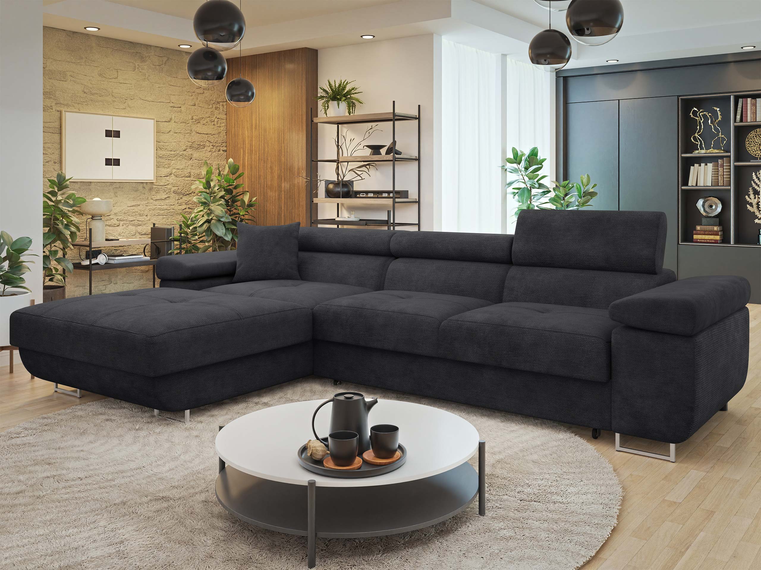 Corner sofa Comfivo Vinetum II (Margo 227.09)