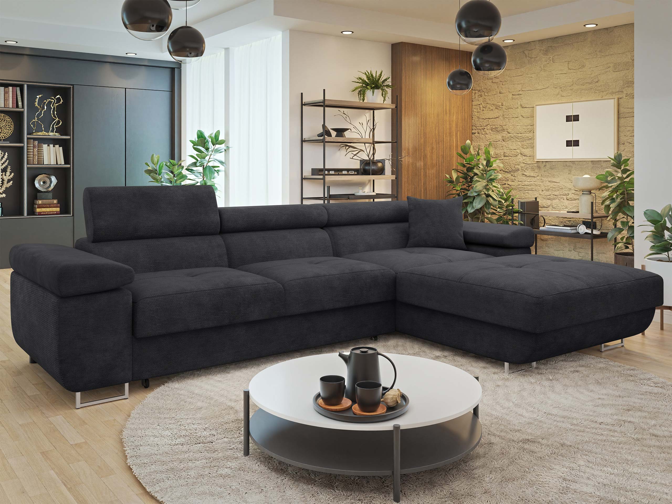 Corner sofa Comfivo Vinetum II (Margo 227.09)