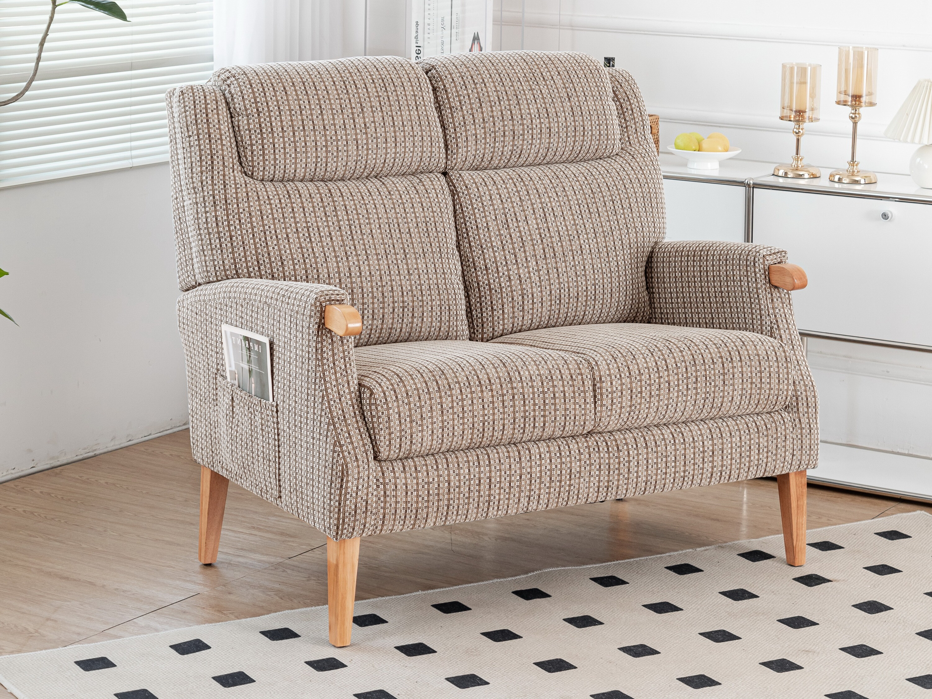 Sofa Anaheim 110 (Light brown)