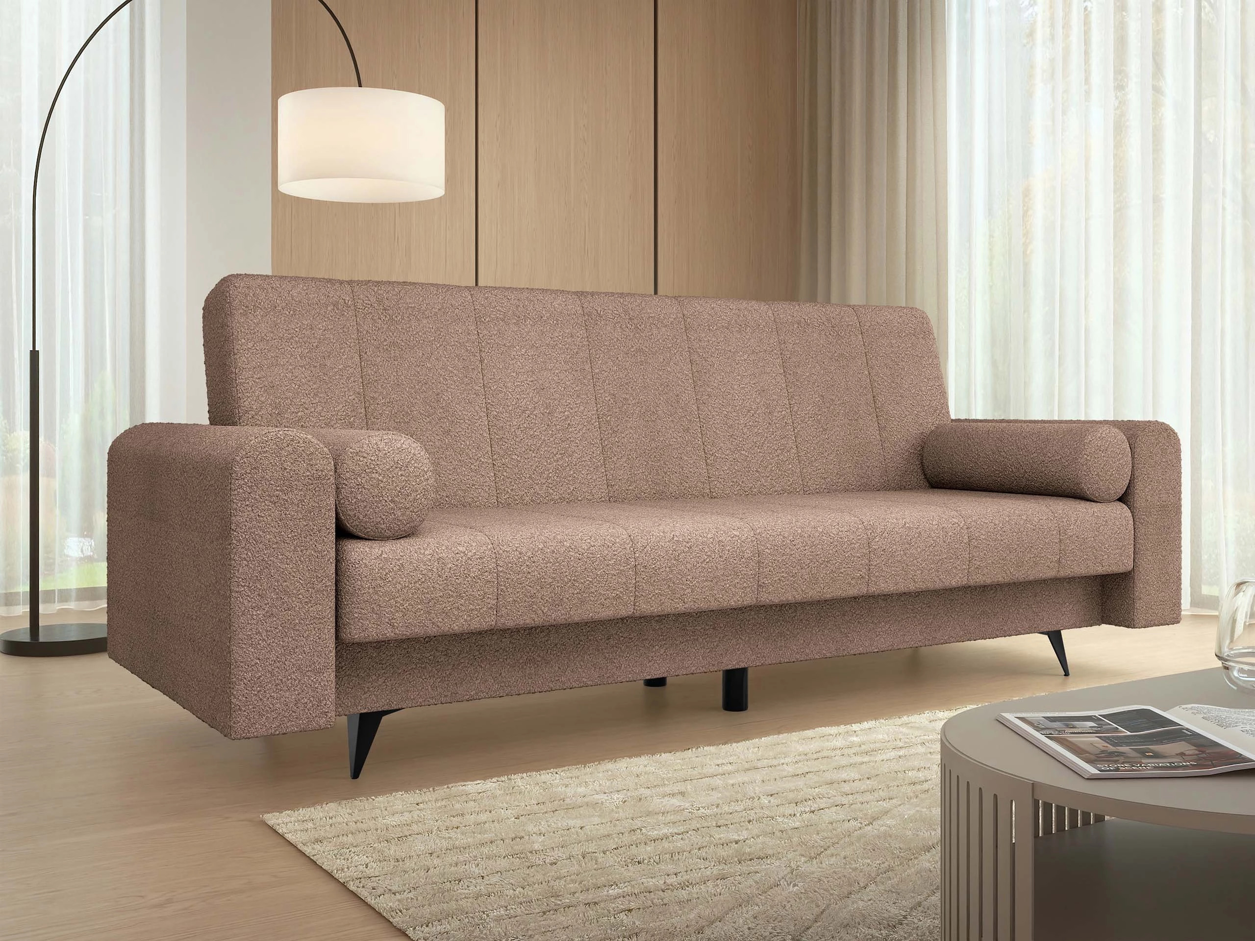 Sofa bed Comfivo Luda (Coral 45)