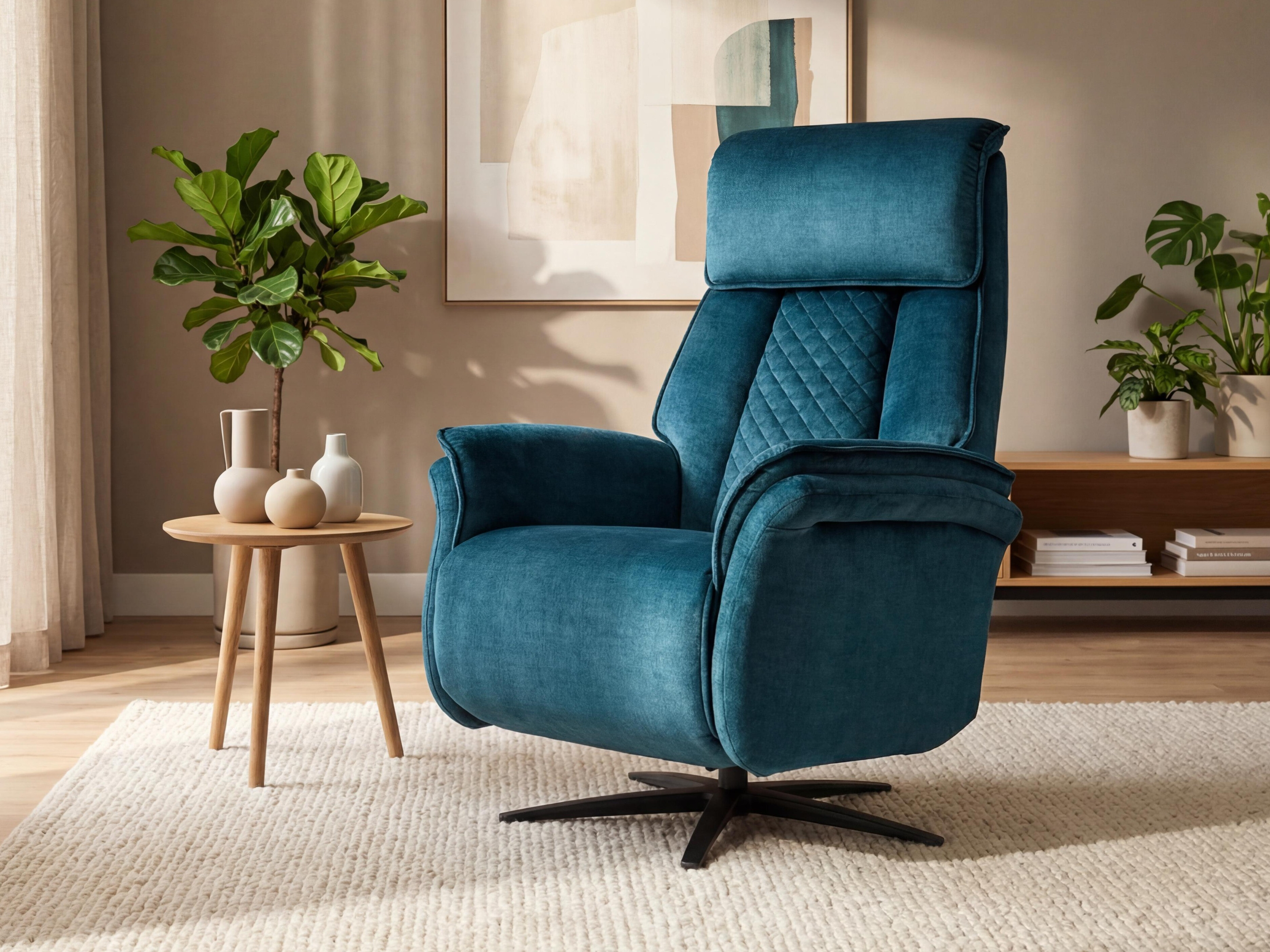 Armchair recliner Anaheim 111 (Turquoise)