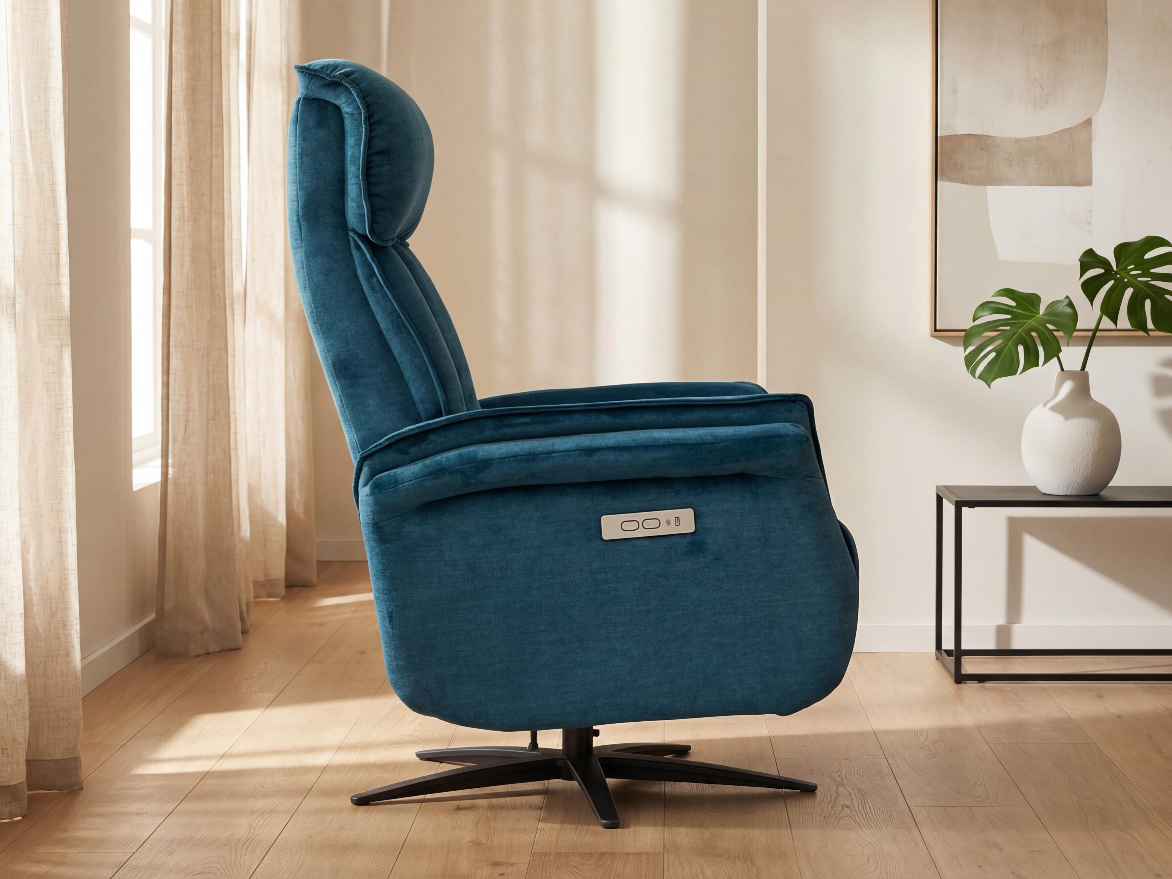 Armchair recliner Anaheim 111 (Turquoise)