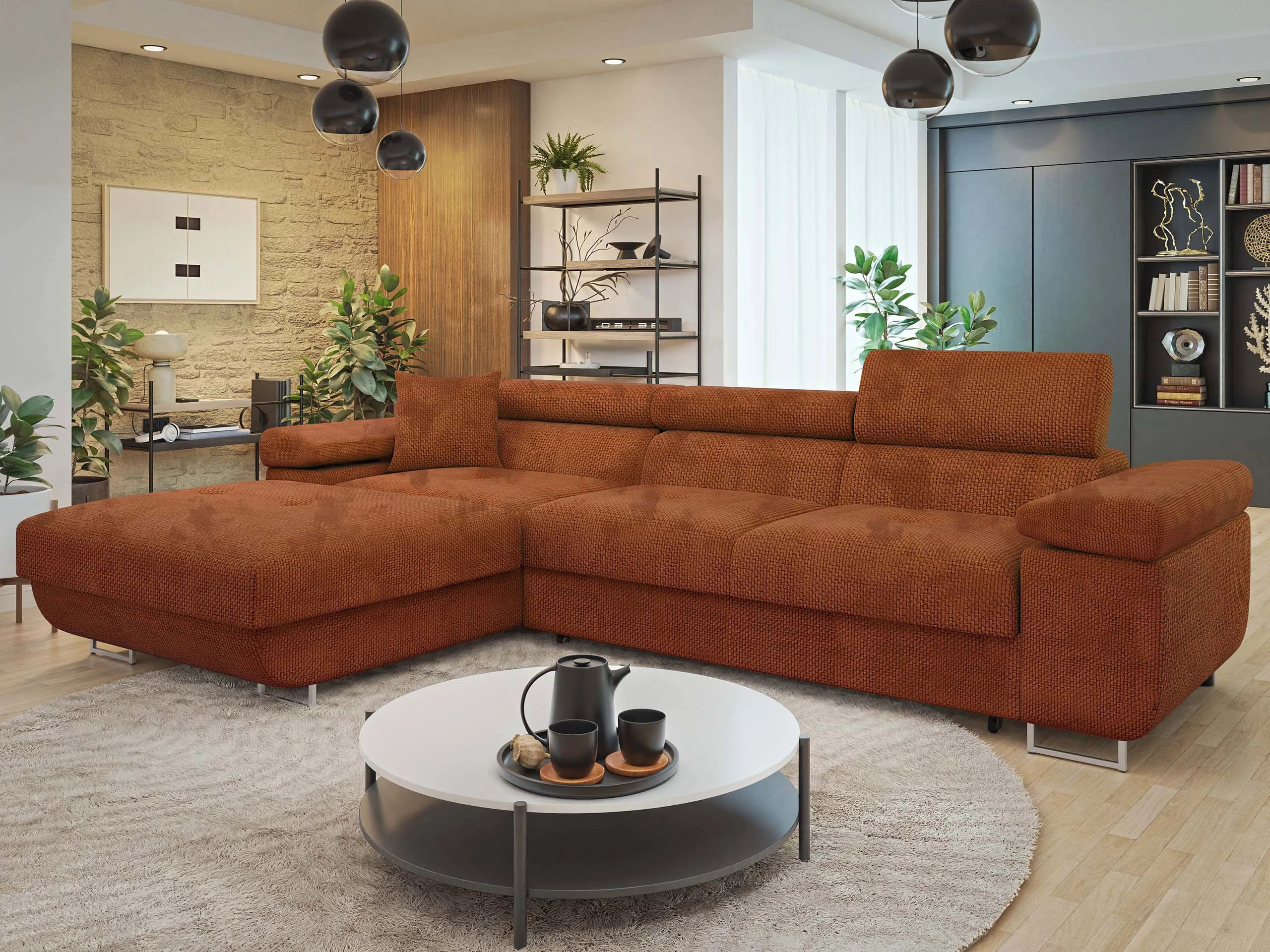 Corner sofa Comfivo Vinetum II (Flow 09)