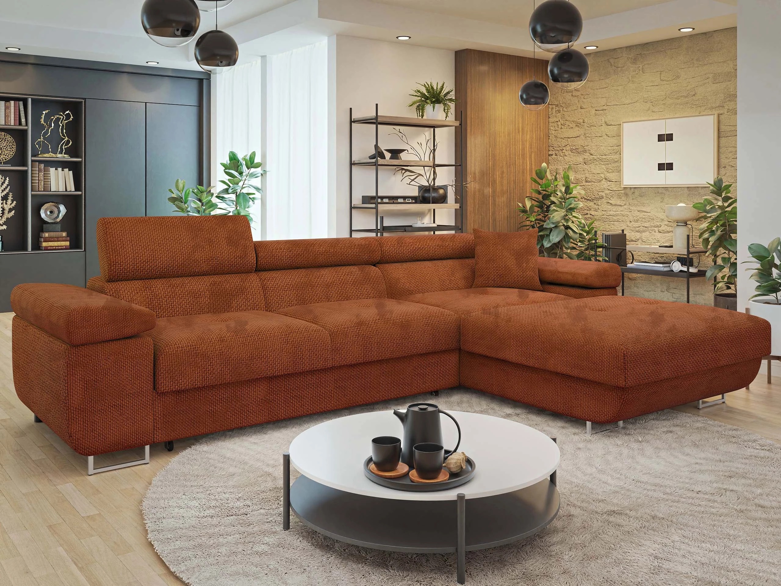 Corner sofa Comfivo Vinetum II (Flow 09)
