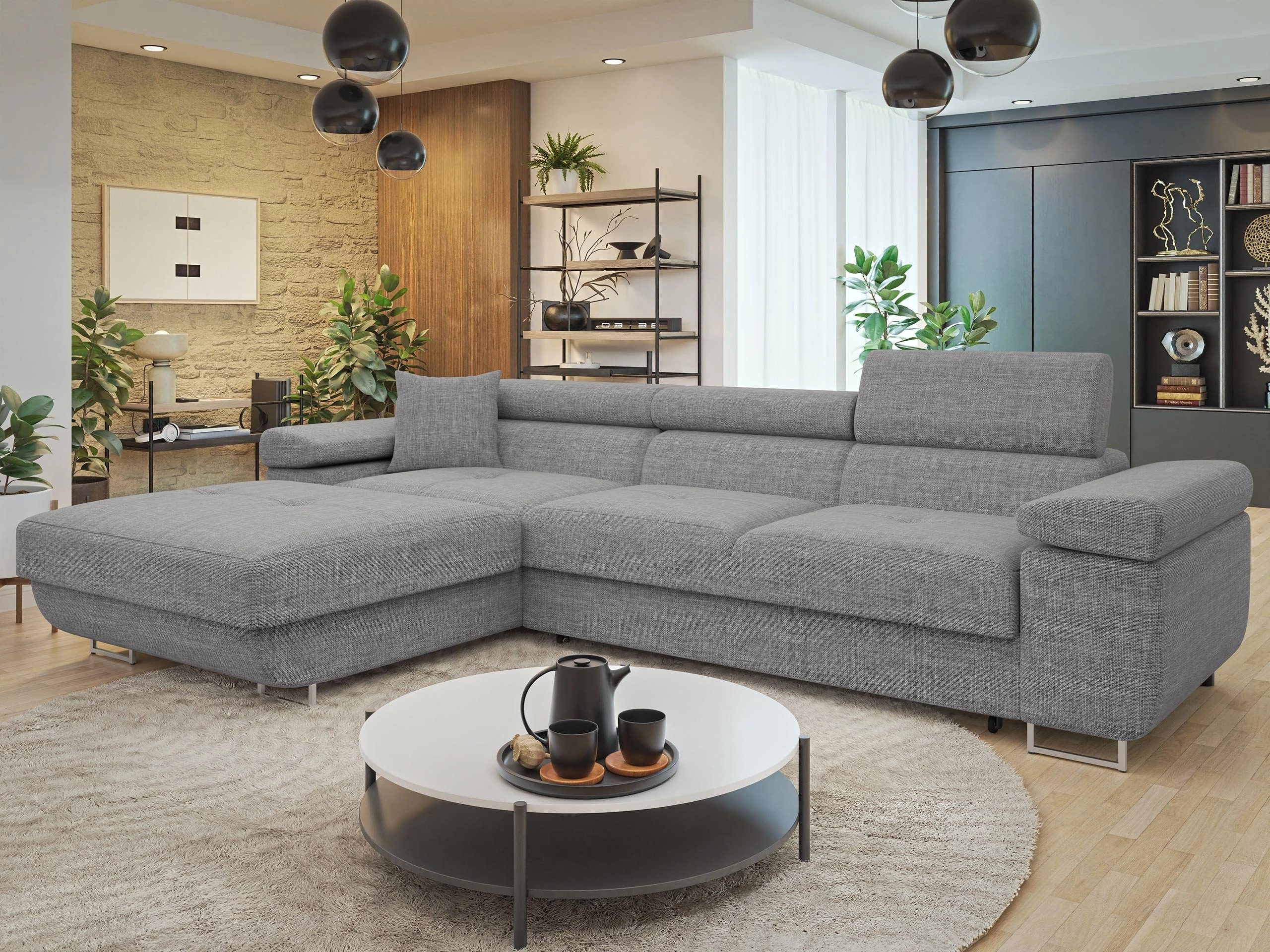 Corner sofa Comfivo Vinetum II (Lux 05)
