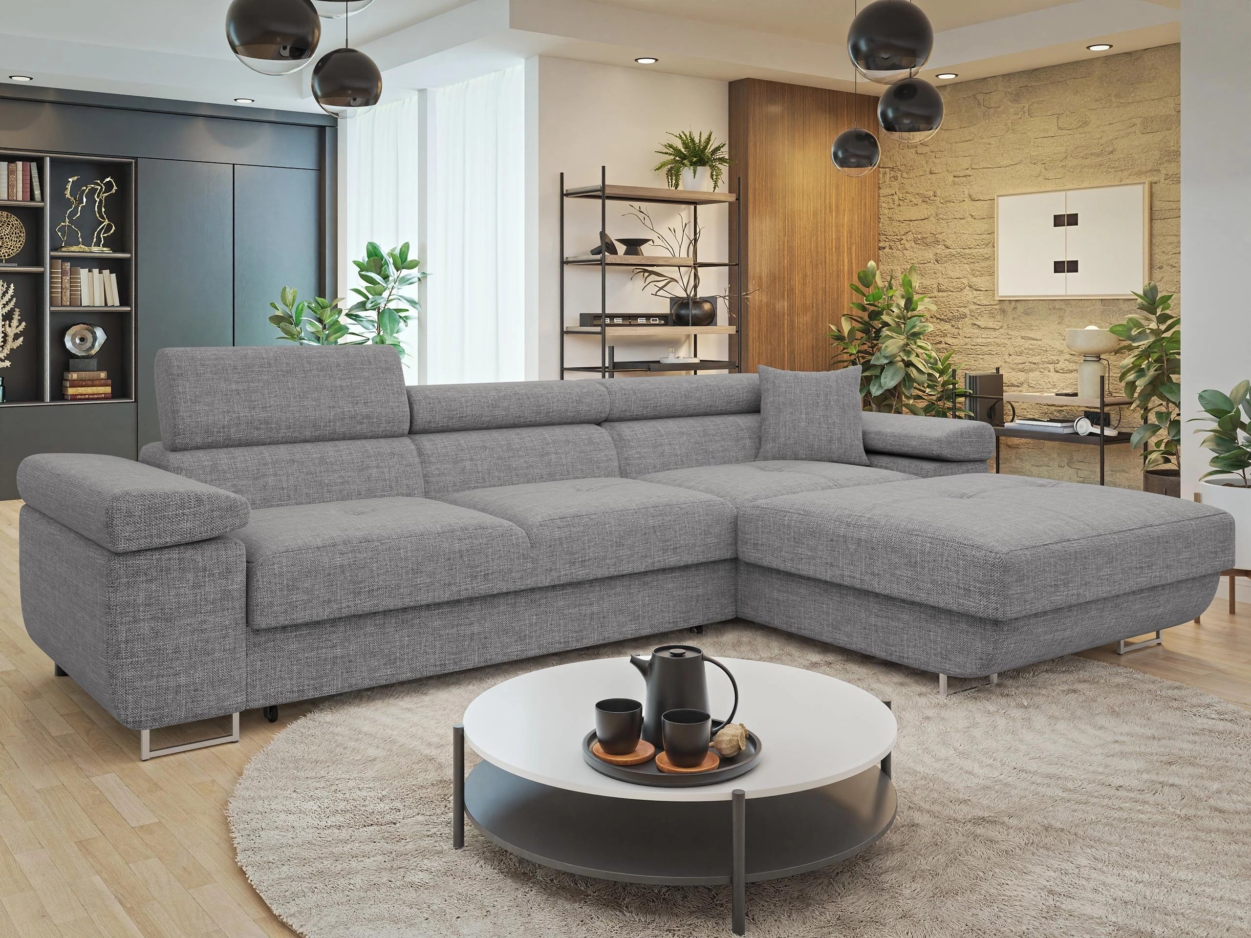 Corner sofa Comfivo Vinetum II (Lux 05)