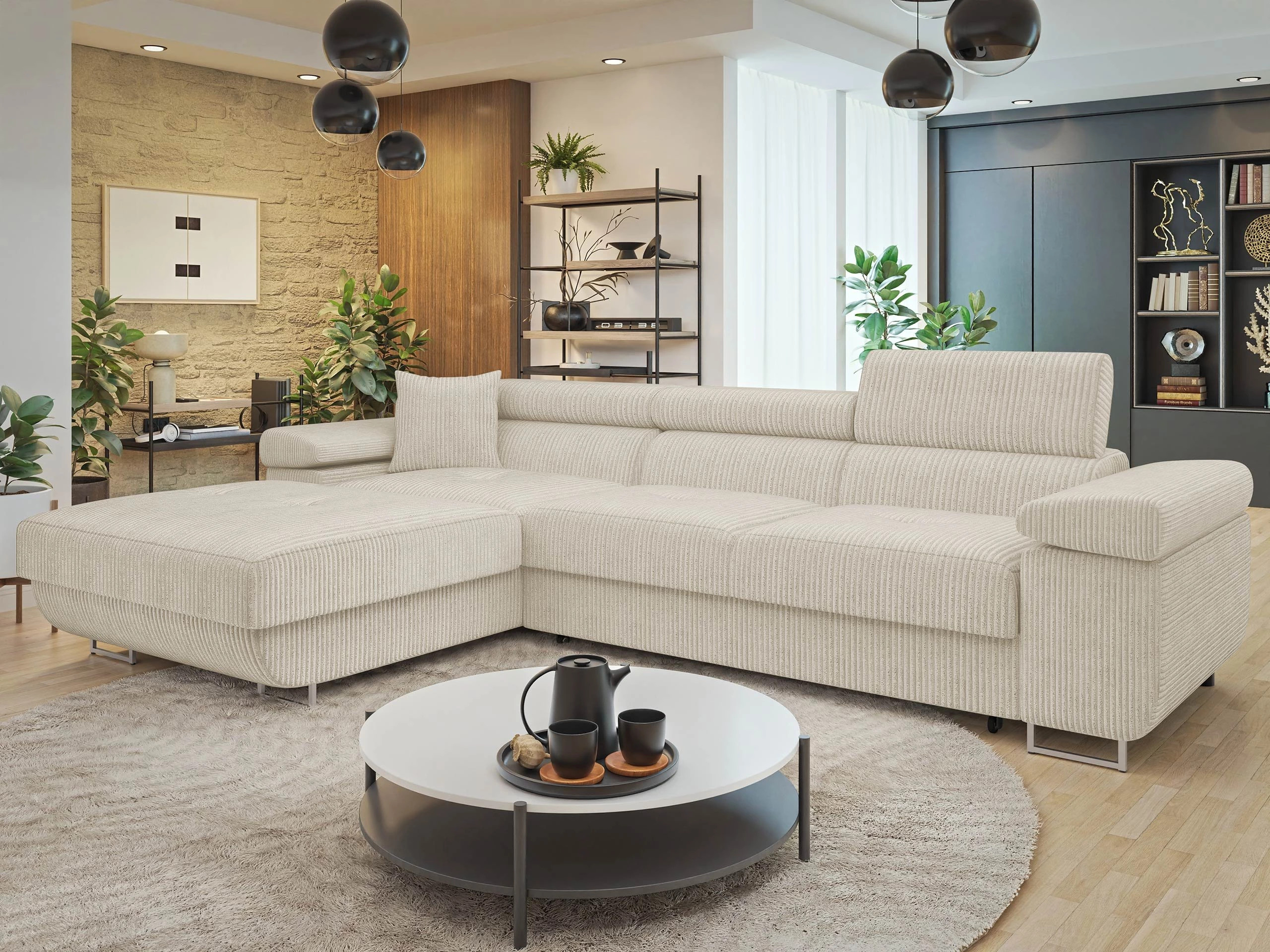 Corner sofa Comfivo Vinetum II (Poso 100)