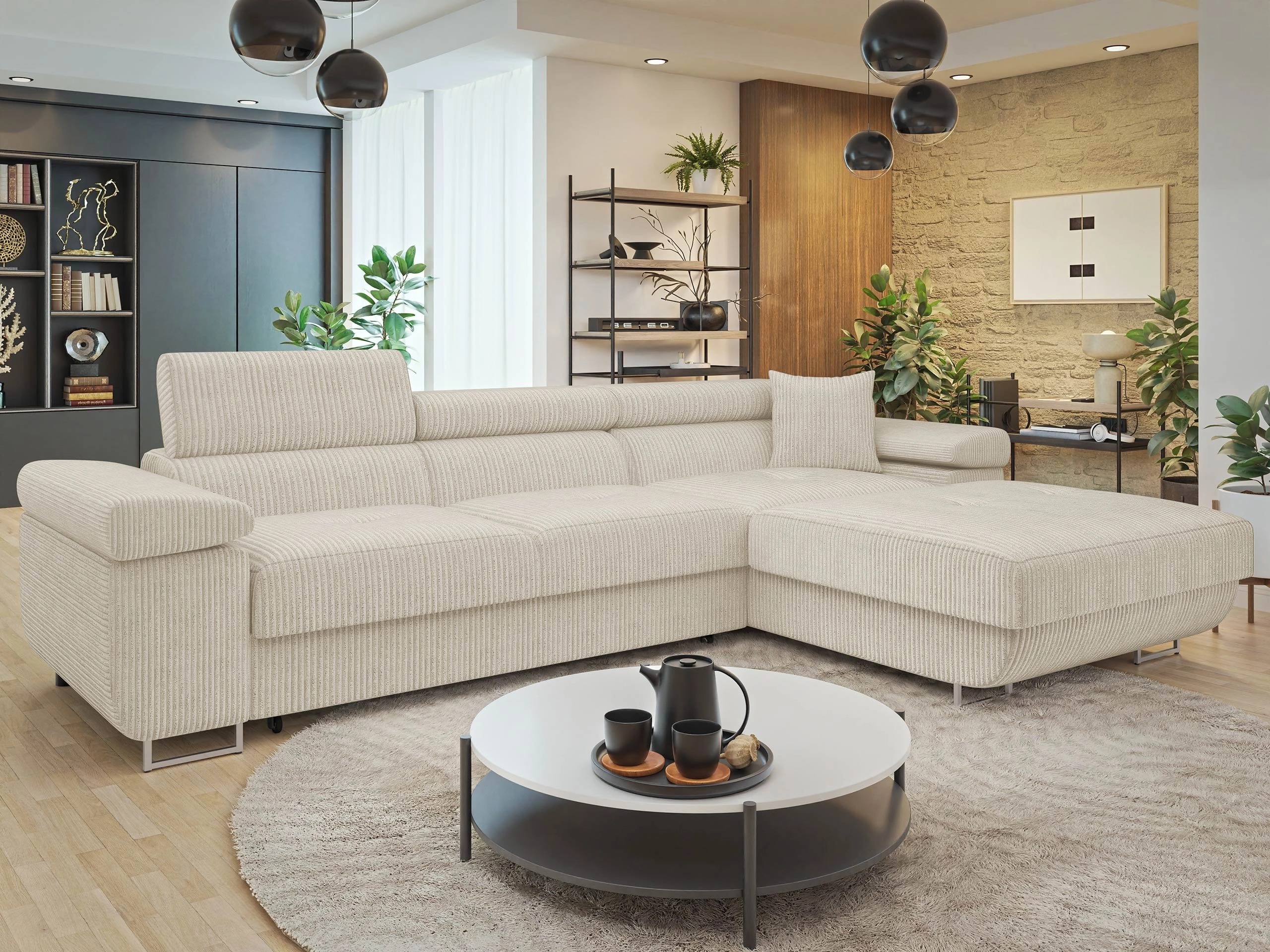 Corner sofa Comfivo Vinetum II (Poso 100)