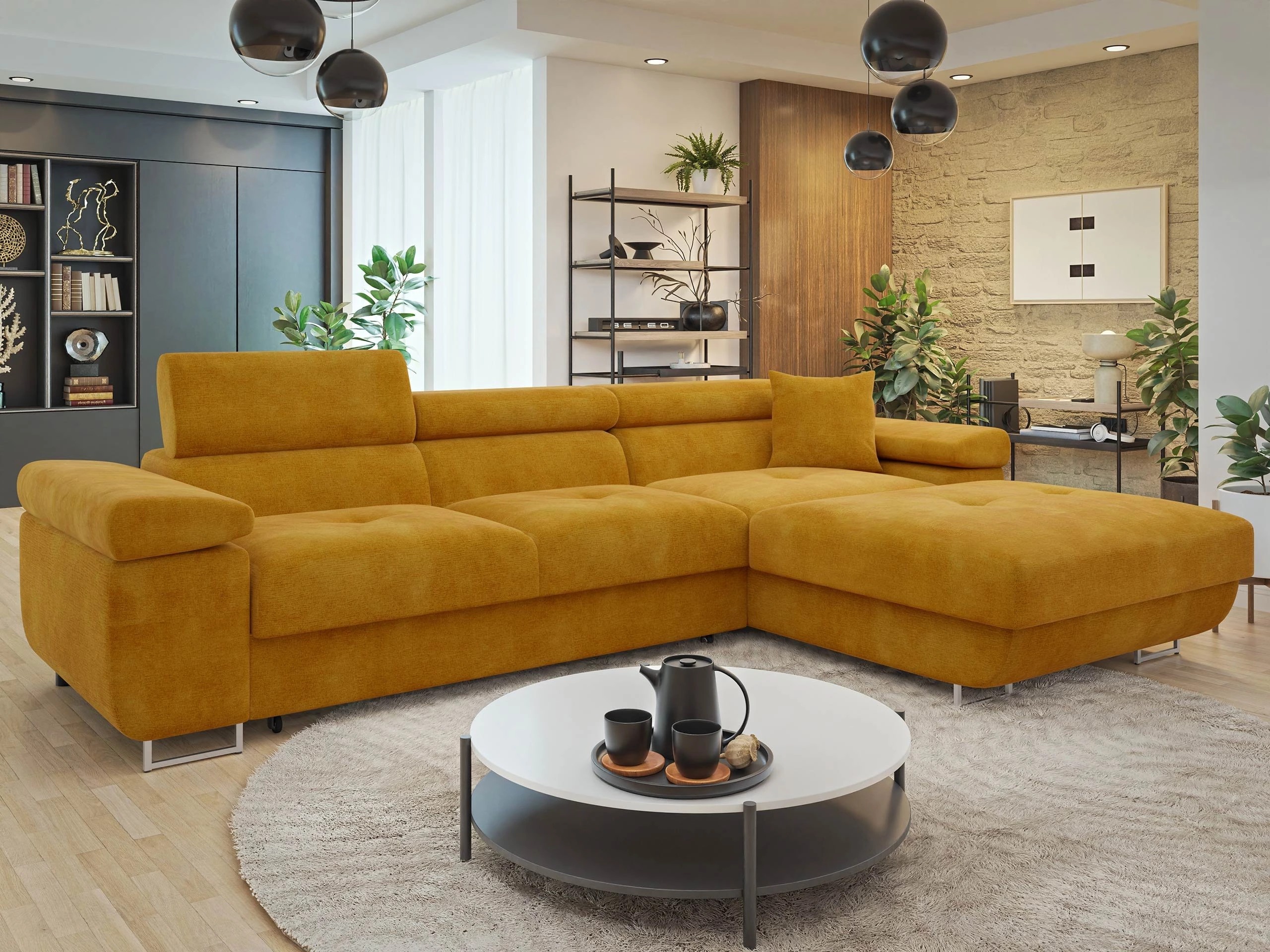 Corner sofa Comfivo Vinetum II (Wave 05)