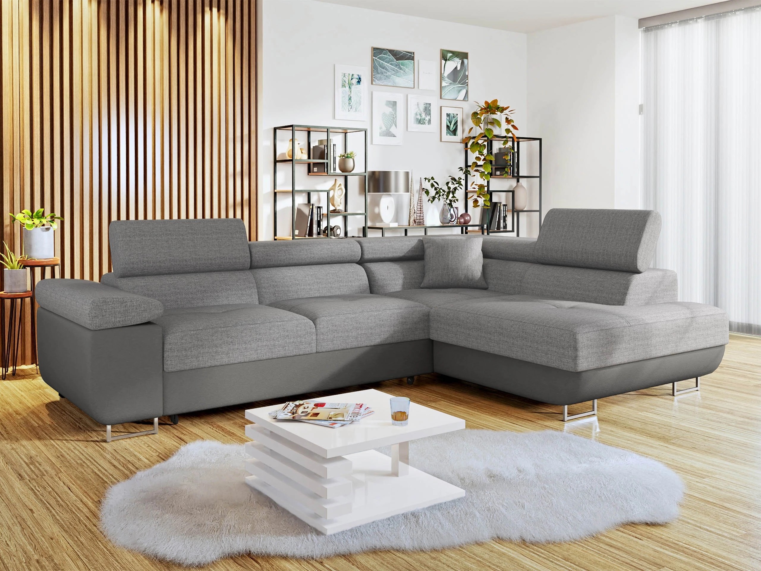 Corner sofa Comfivo Vinetum (Soft 029 + Lux 05)