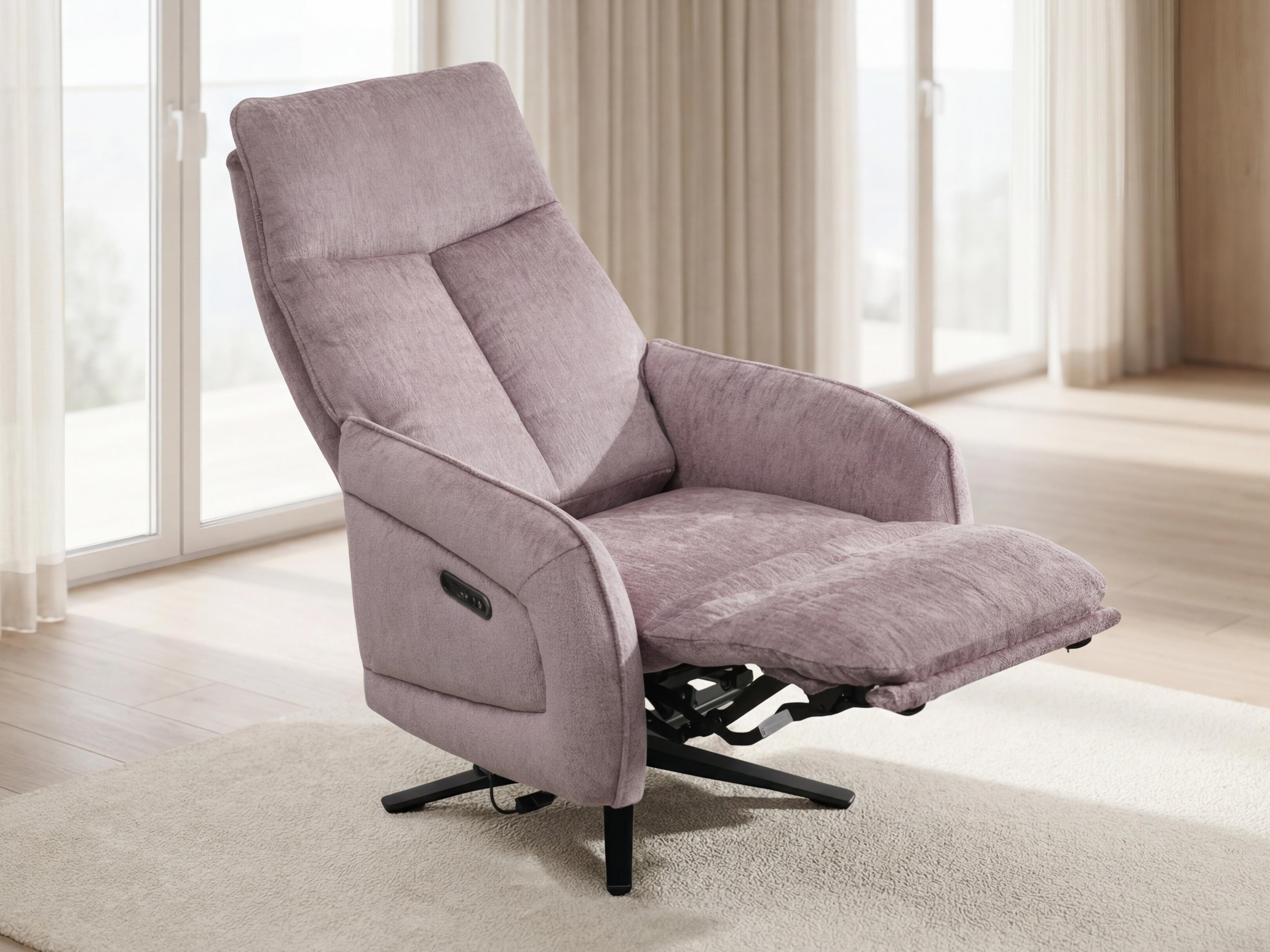 Armchair recliner Anaheim 112 (Dusty pink)