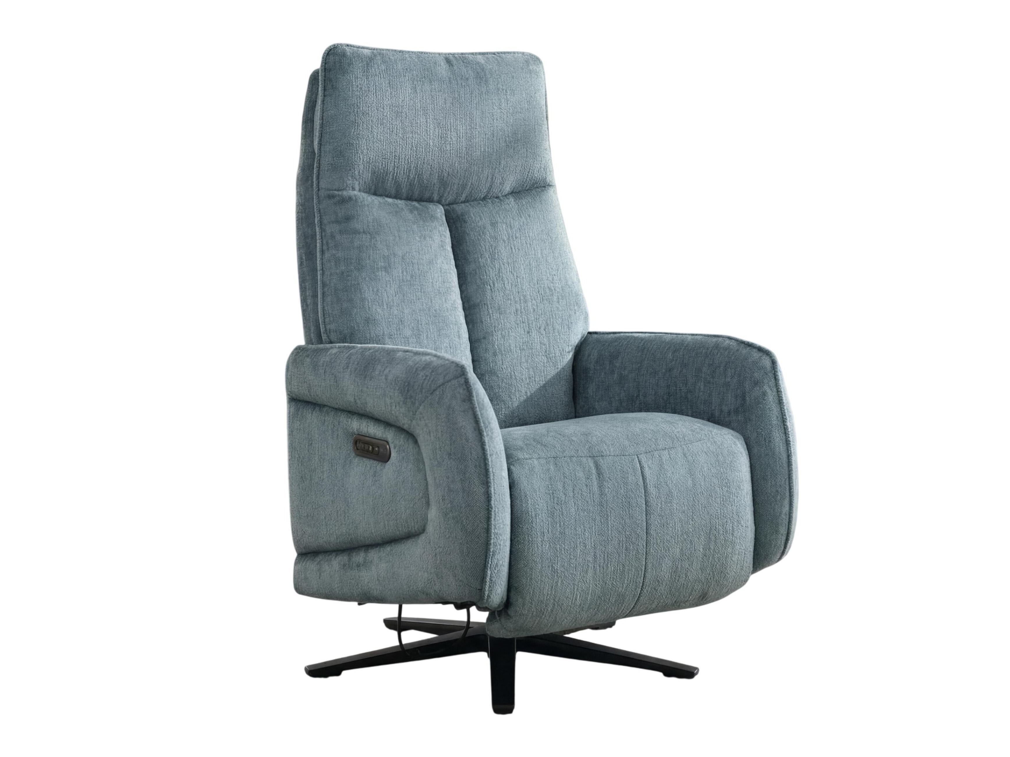 Armchair recliner Anaheim 112 (Light blue)