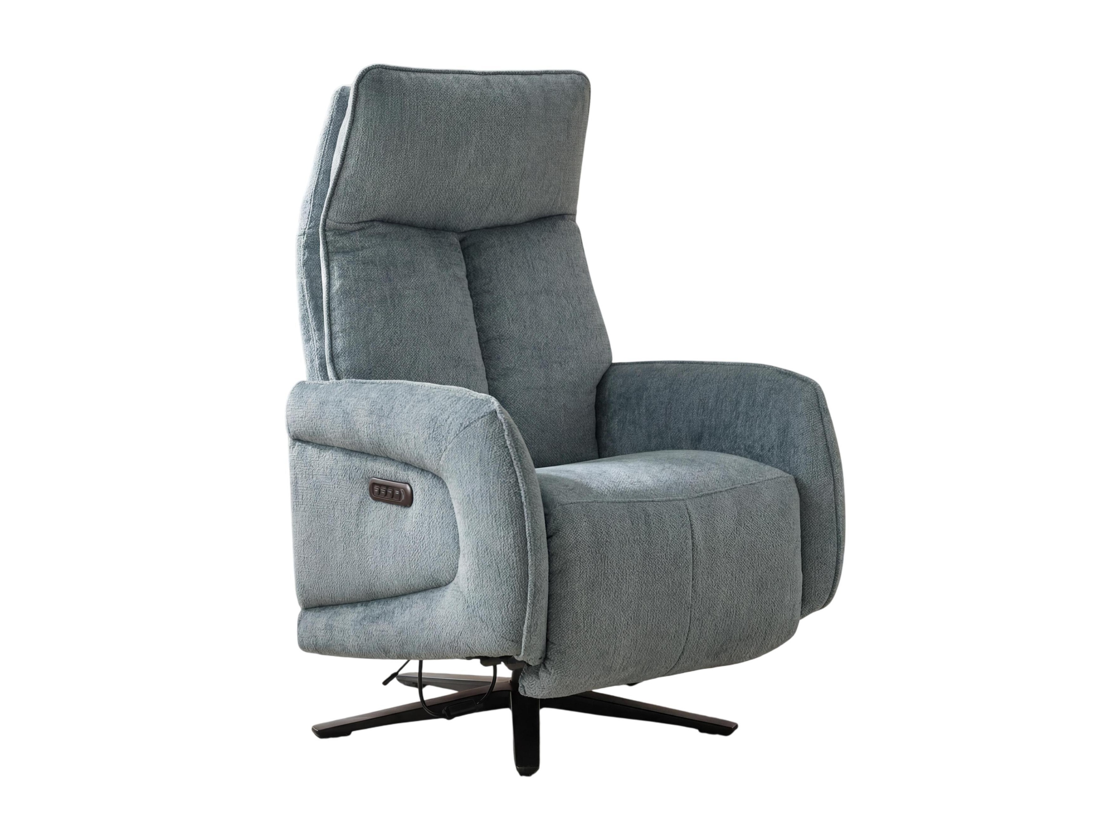 Armchair recliner Anaheim 112 (Light blue)