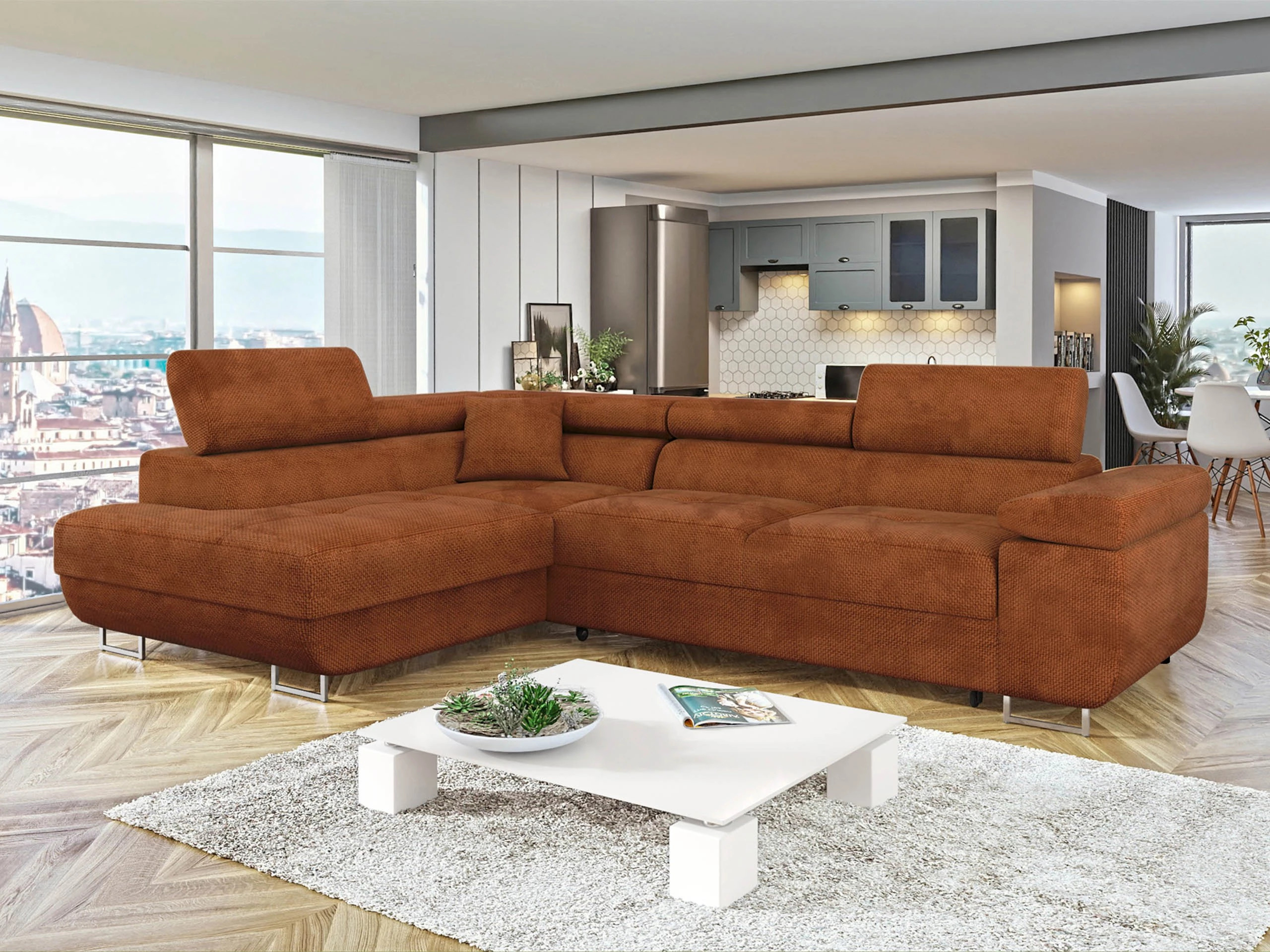 Corner sofa Comfivo Vinetum (Flow 09)