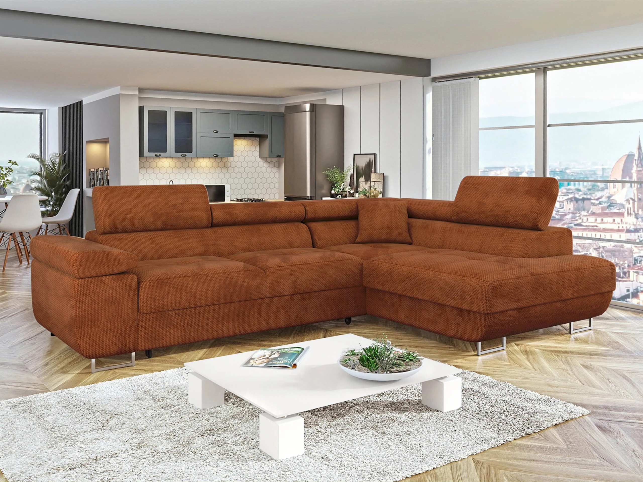 Corner sofa Comfivo Vinetum (Flow 09)