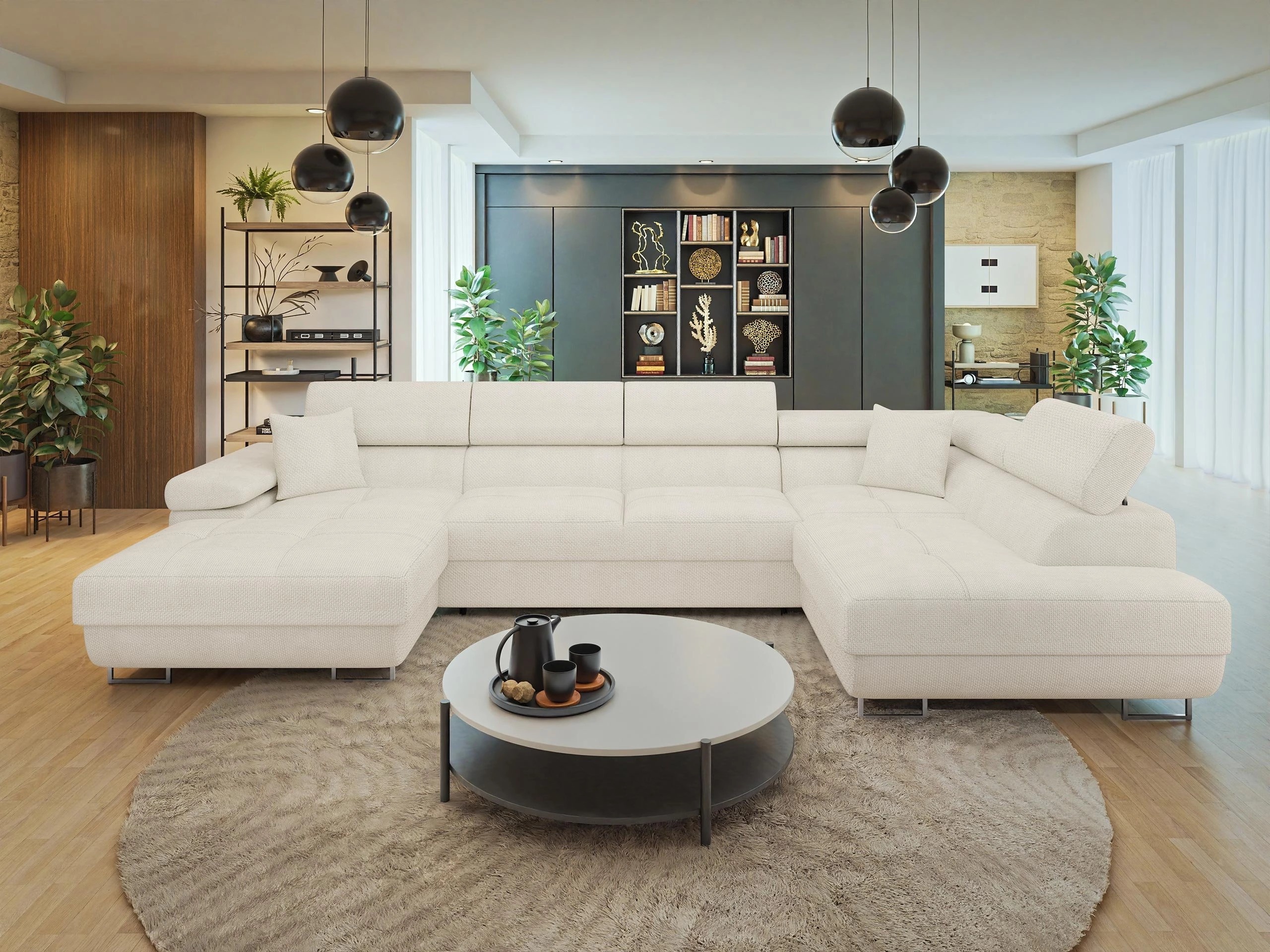 Corner sofa Comfivo Vinetum III (Flow 06)