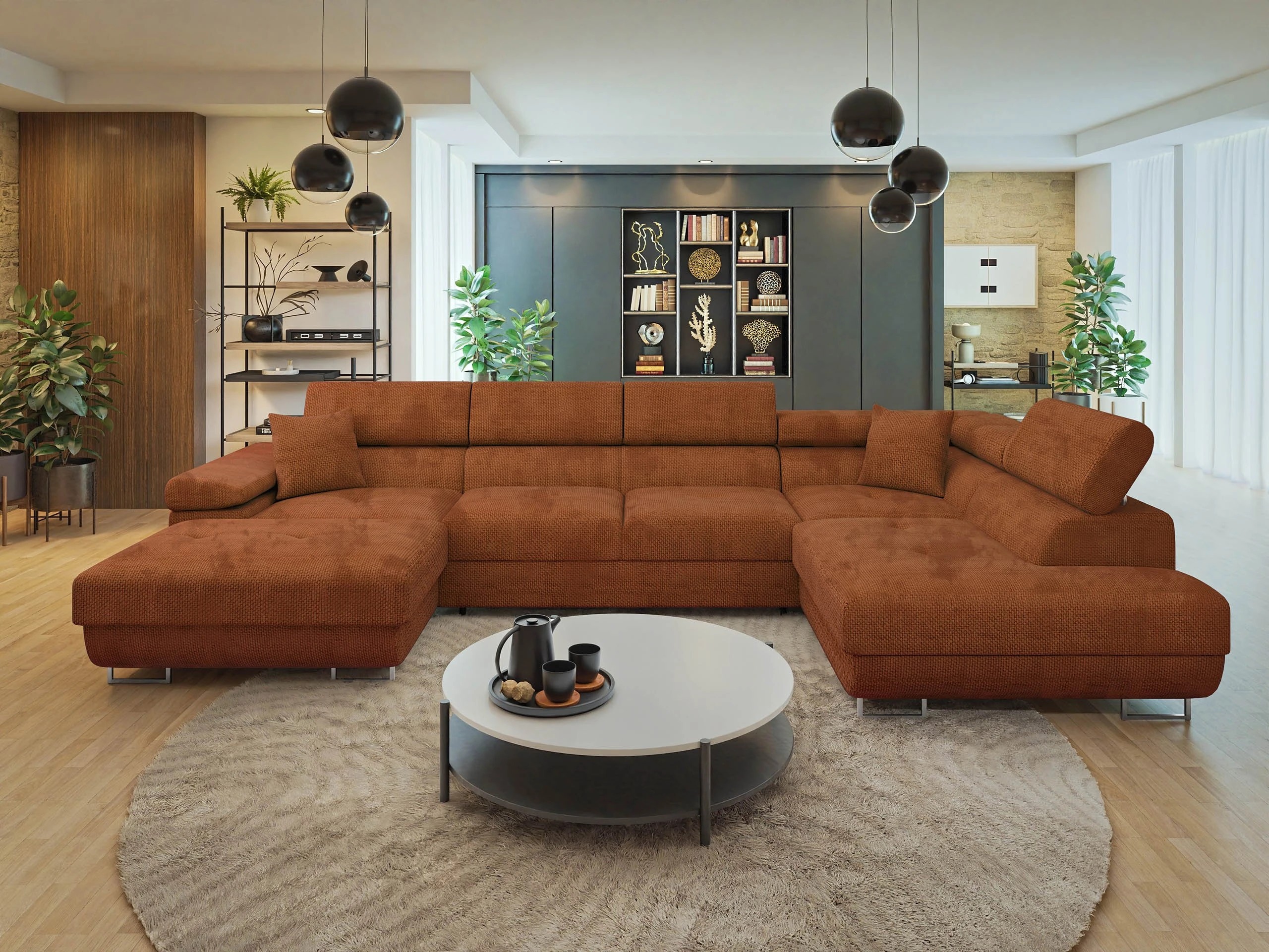 Corner sofa Comfivo Vinetum III (Flow 09)