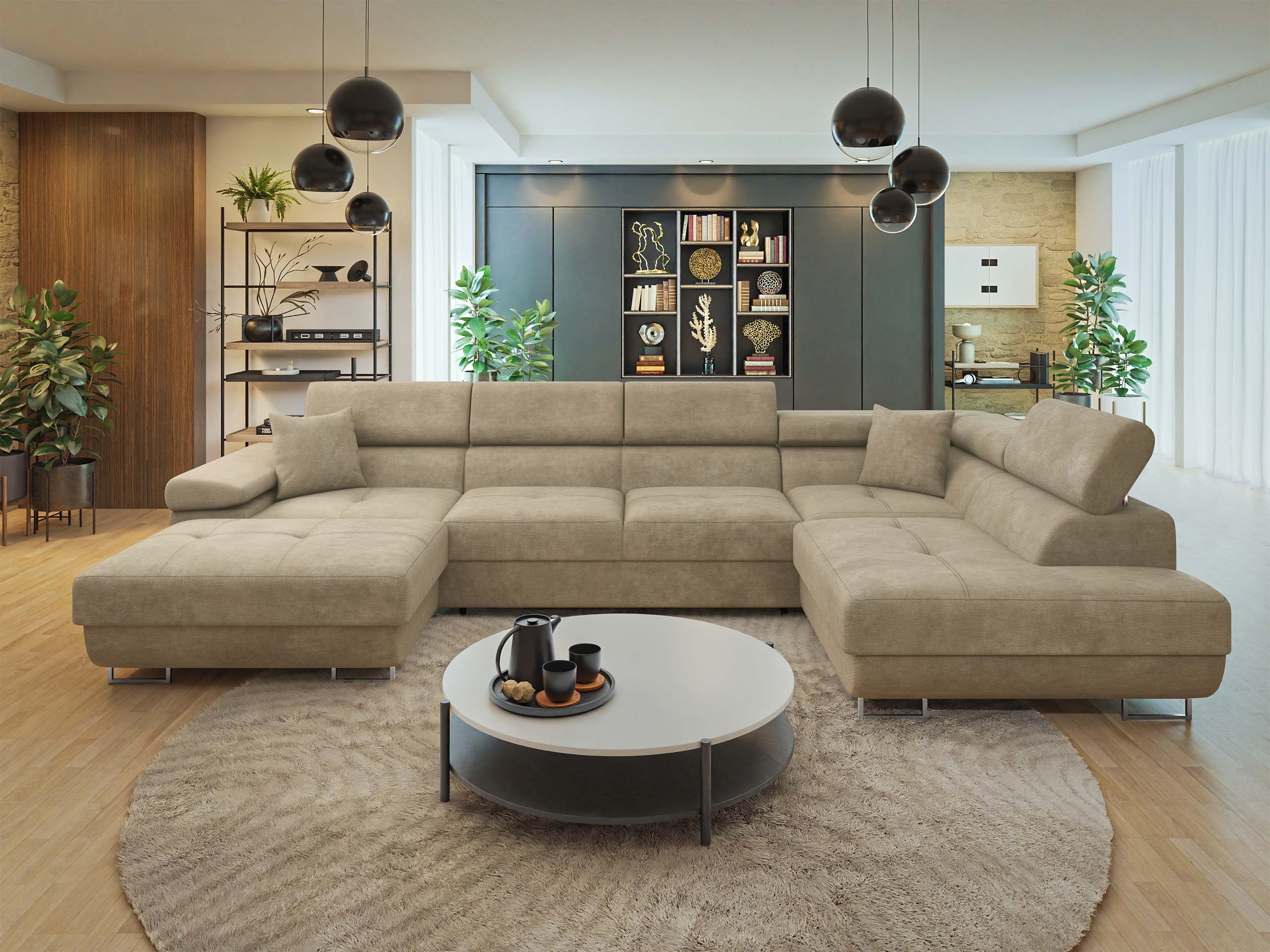 Corner sofa Comfivo Vinetum III (Lumo 30)